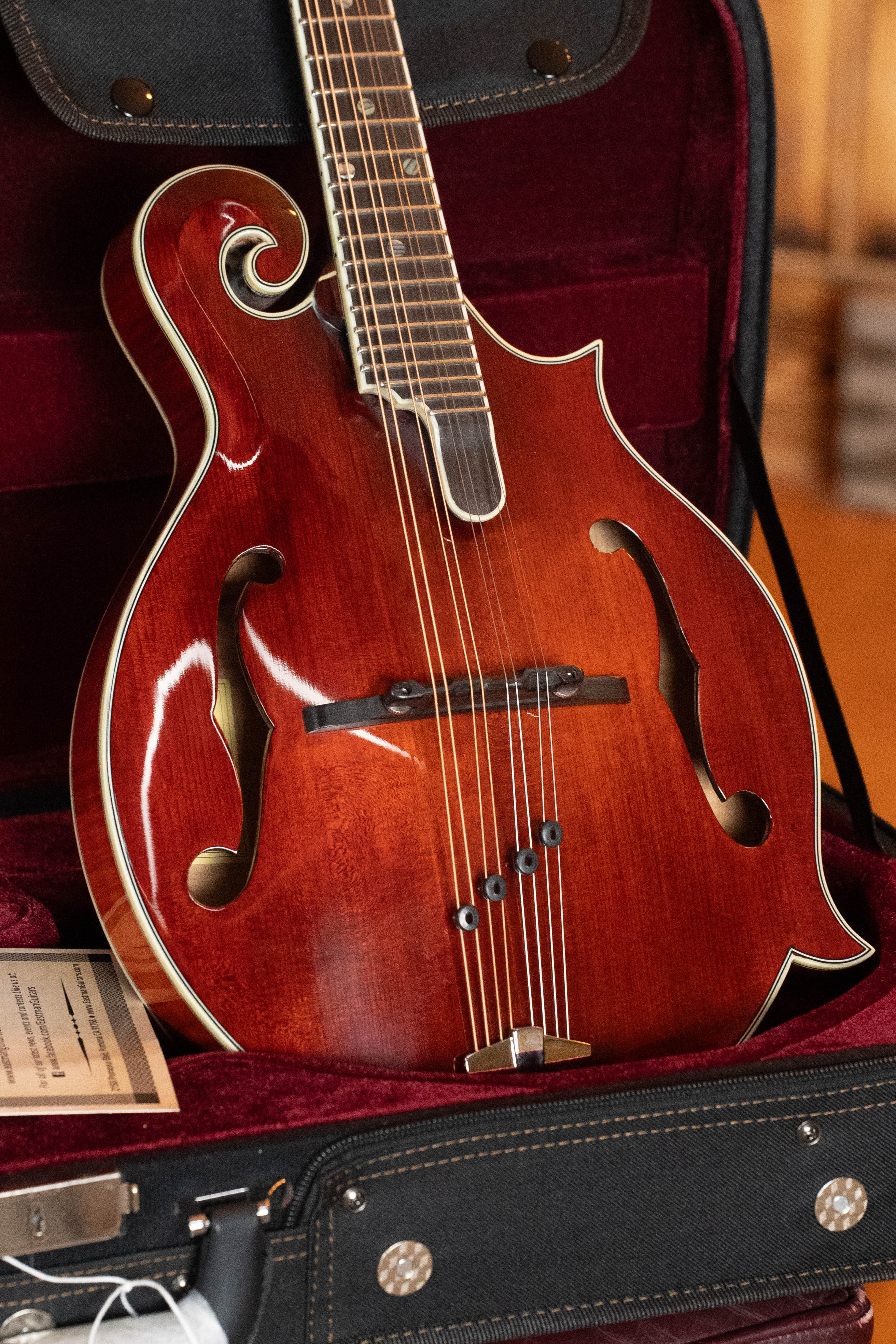 Eastman MD815 Adirondack Spruce/Flamed Maple F-Style Mandolin #1803