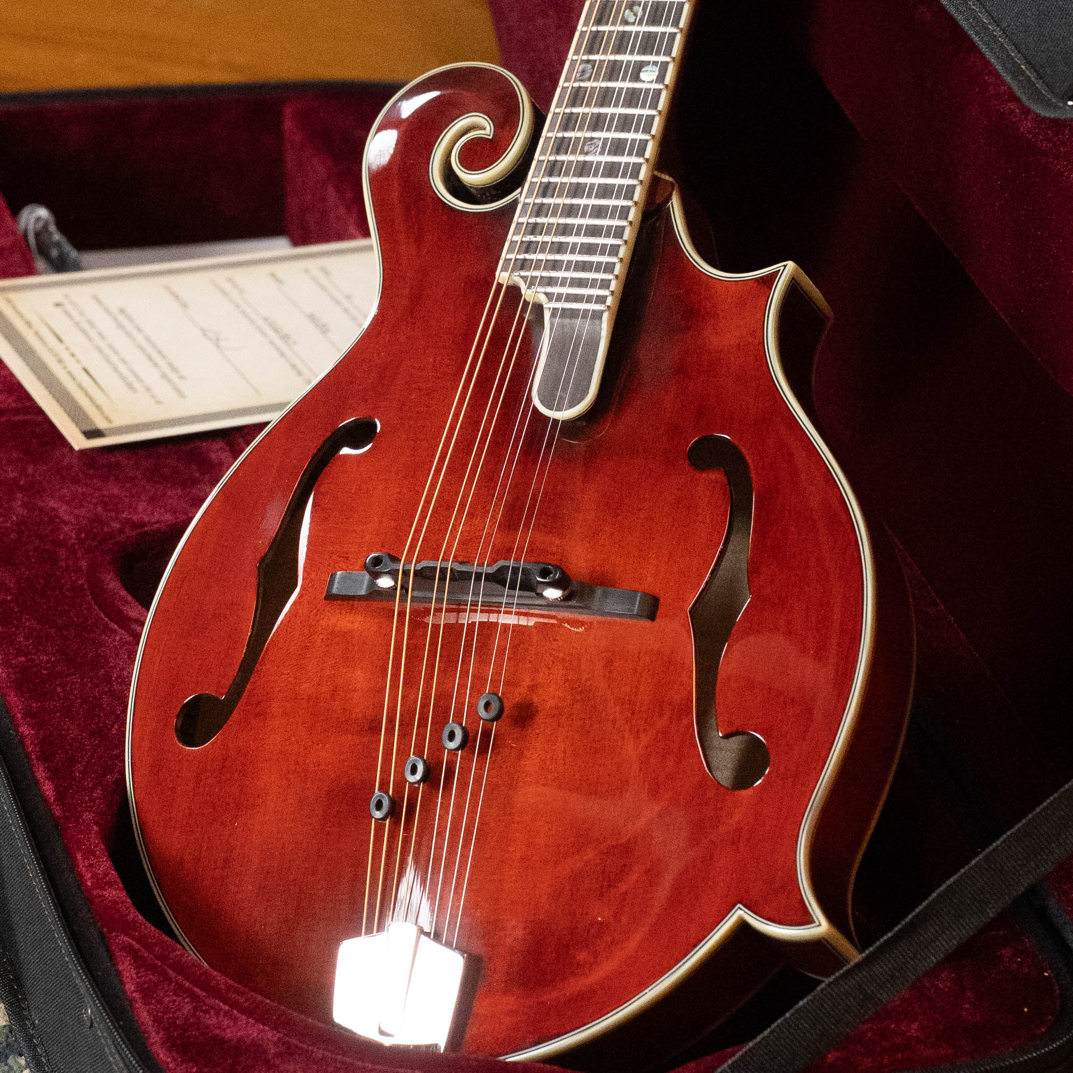 Eastman MD815 Adirondack Spruce/Flamed Maple F-Style Mandolin #1937