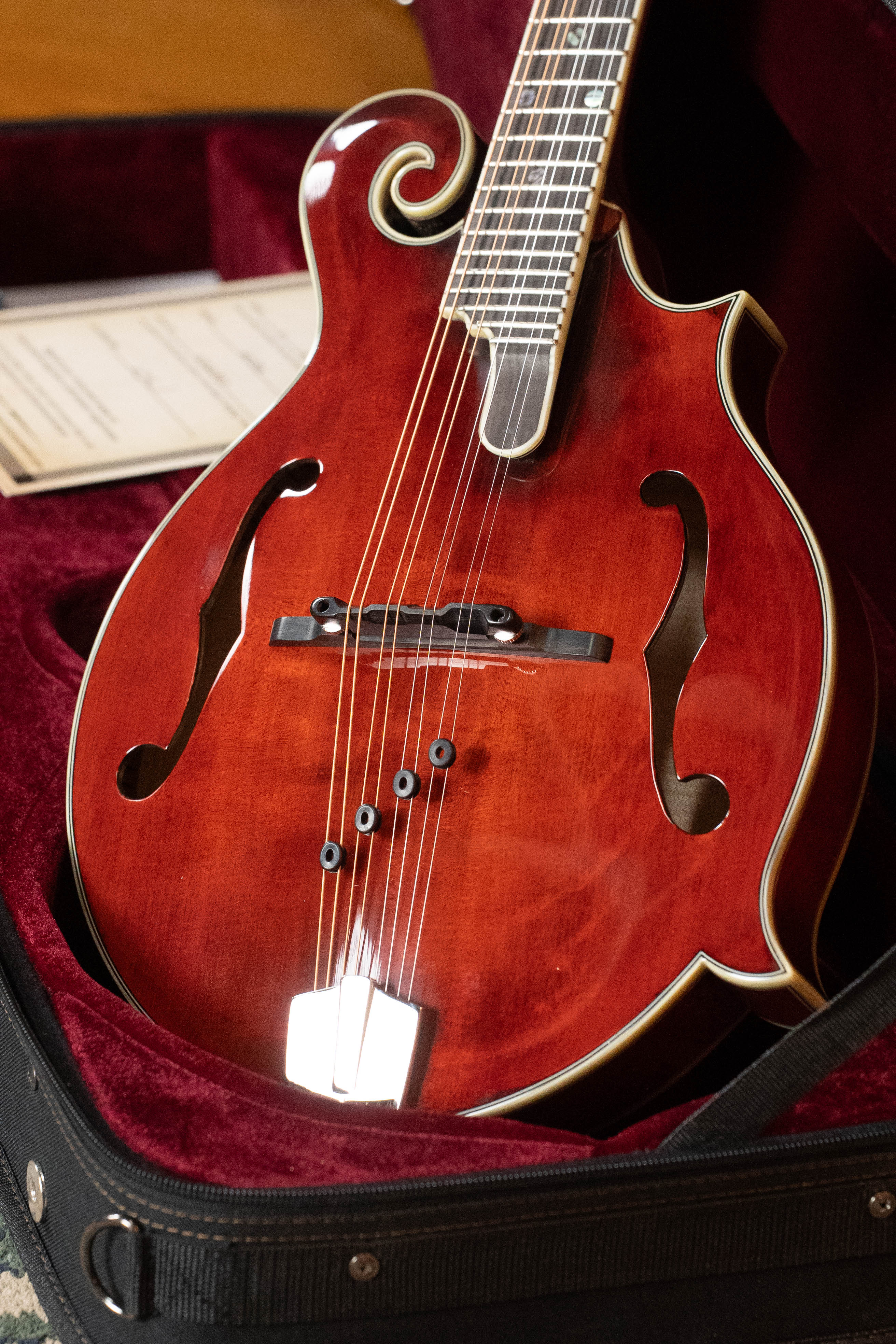 Eastman MD815 Adirondack Spruce/Flamed Maple F-Style Mandolin #1937