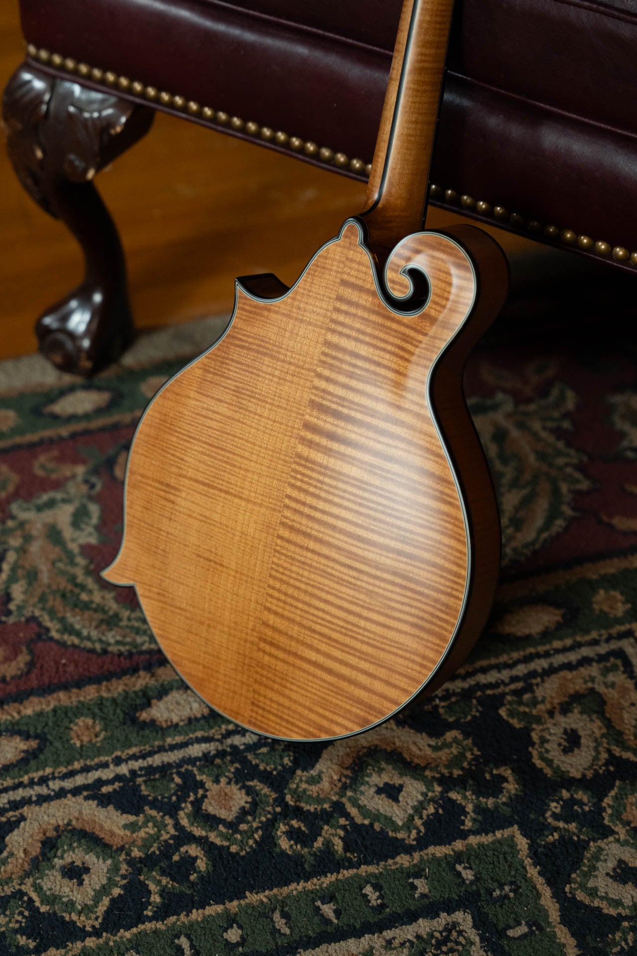 Eastman MD915-BD Adirondack/Flamed Maple Blonde F-style Mandolin #5819