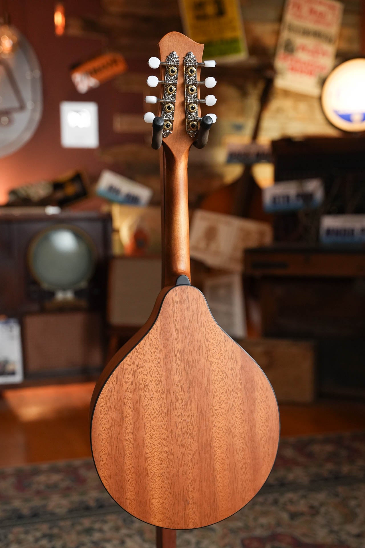 Eastman PCH-M104-NAT Natural Flattop A-Style Mandolin #0633