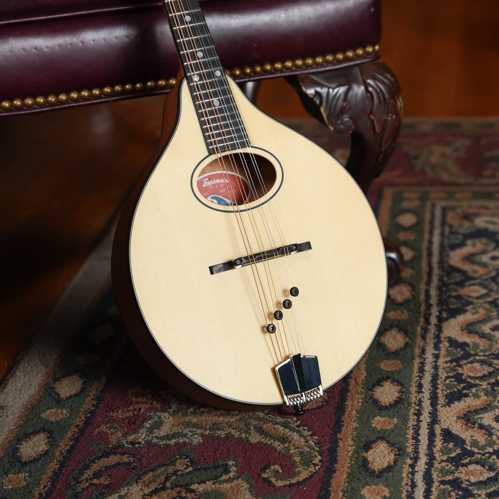 Eastman PCH-M104-NAT Natural Flattop A-Style Mandolin #0640