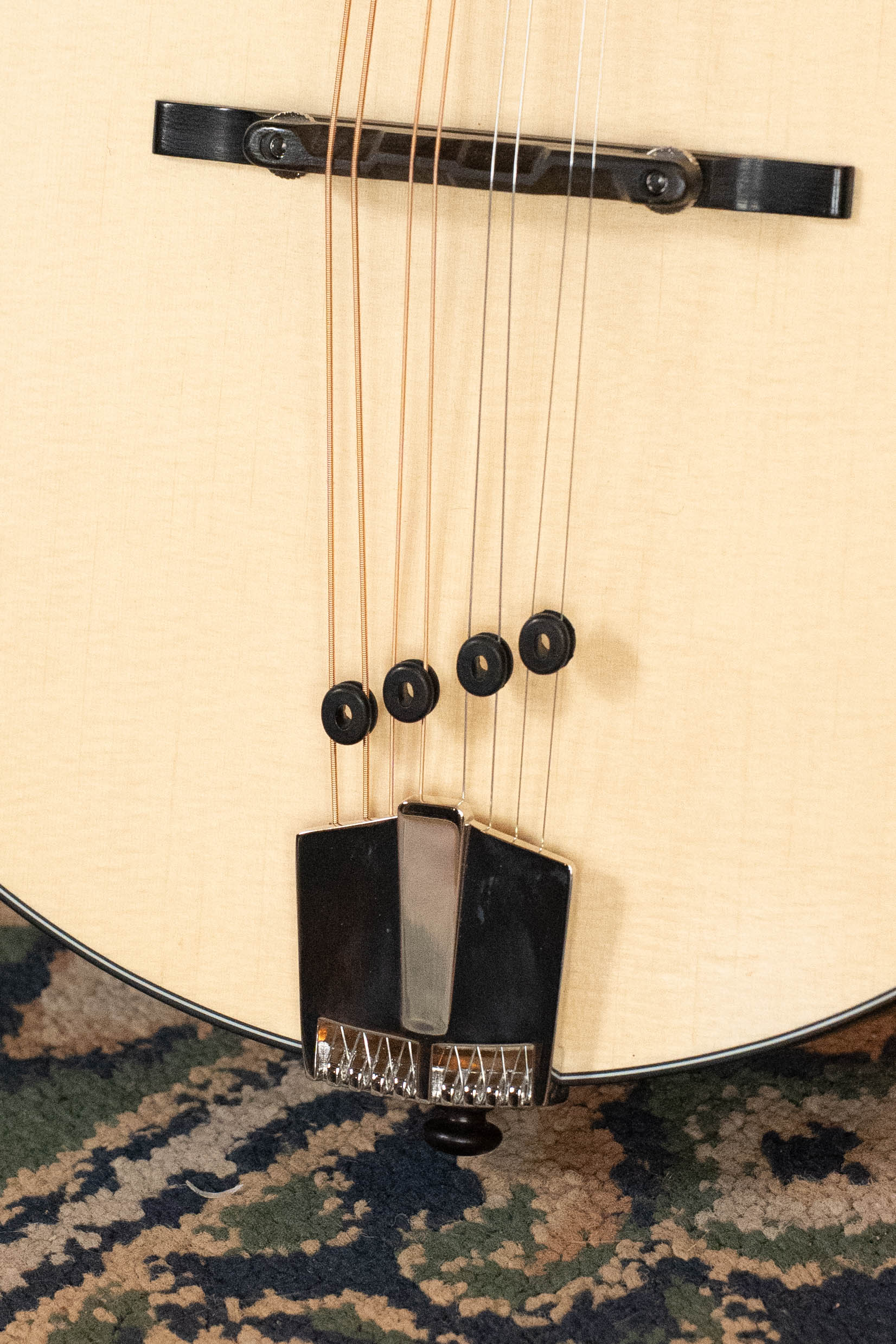 Eastman PCH-M104-NAT Solid Spruce/Laminated Mahogany Natural Flattop A-Style Mandolin #1238