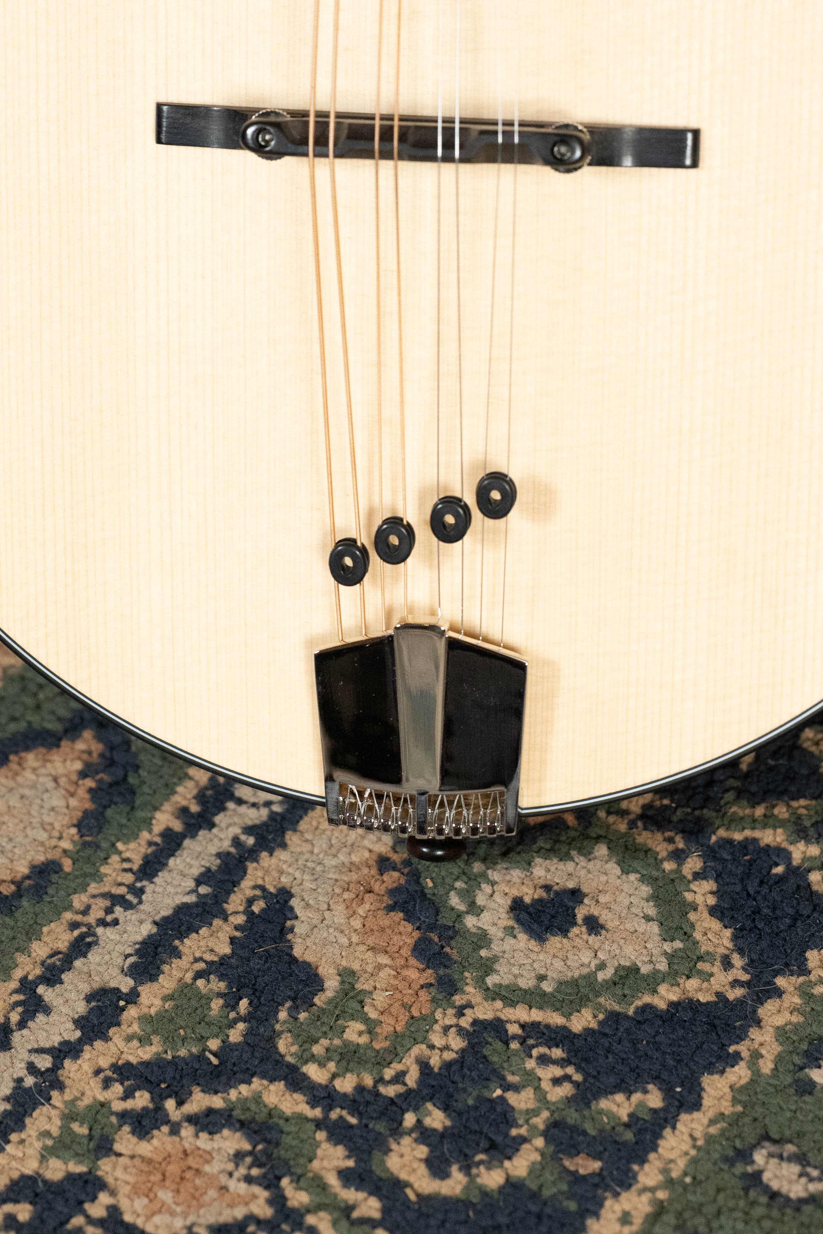Eastman PCH-M104-NAT Solid Spruce/Laminated Mahogany Natural Flattop A-Style Mandolin #1339