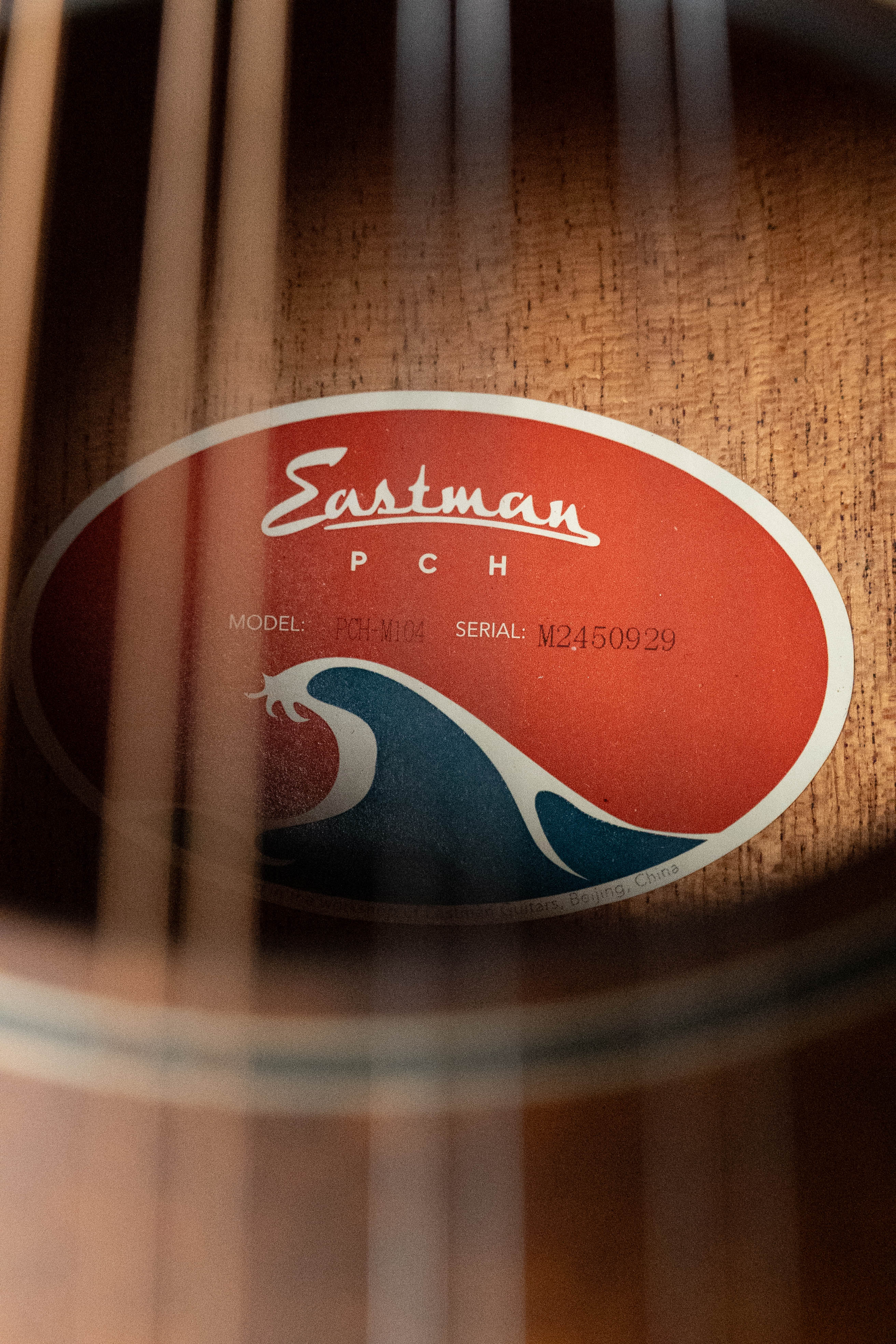 Eastman PCH-M104 Solid Spruce/Laminated Mahogany Flattop A-Style Mandolin #0929