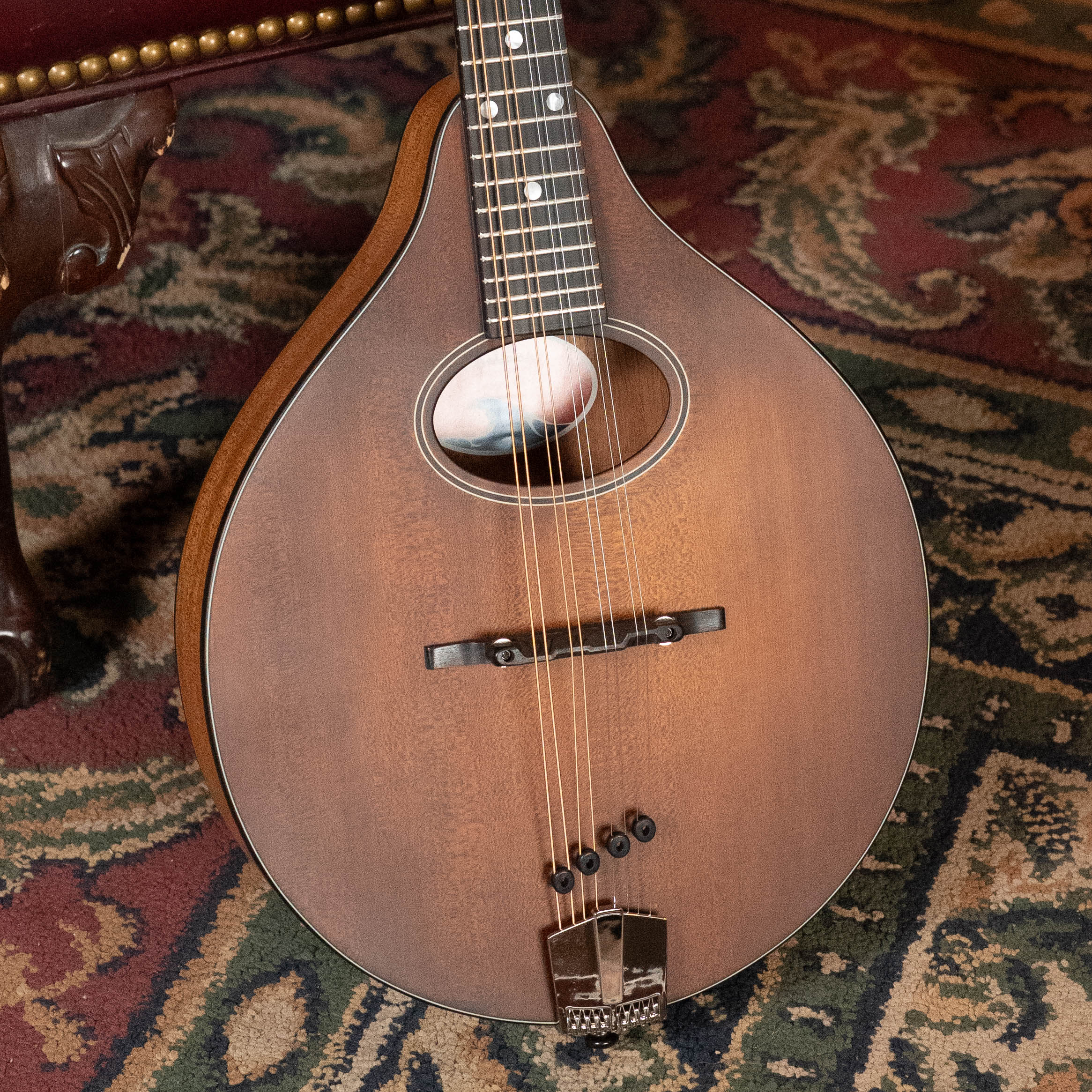 Eastman PCH-M104 Solid Spruce/Laminated Mahogany Flattop A-Style Mandolin #1521