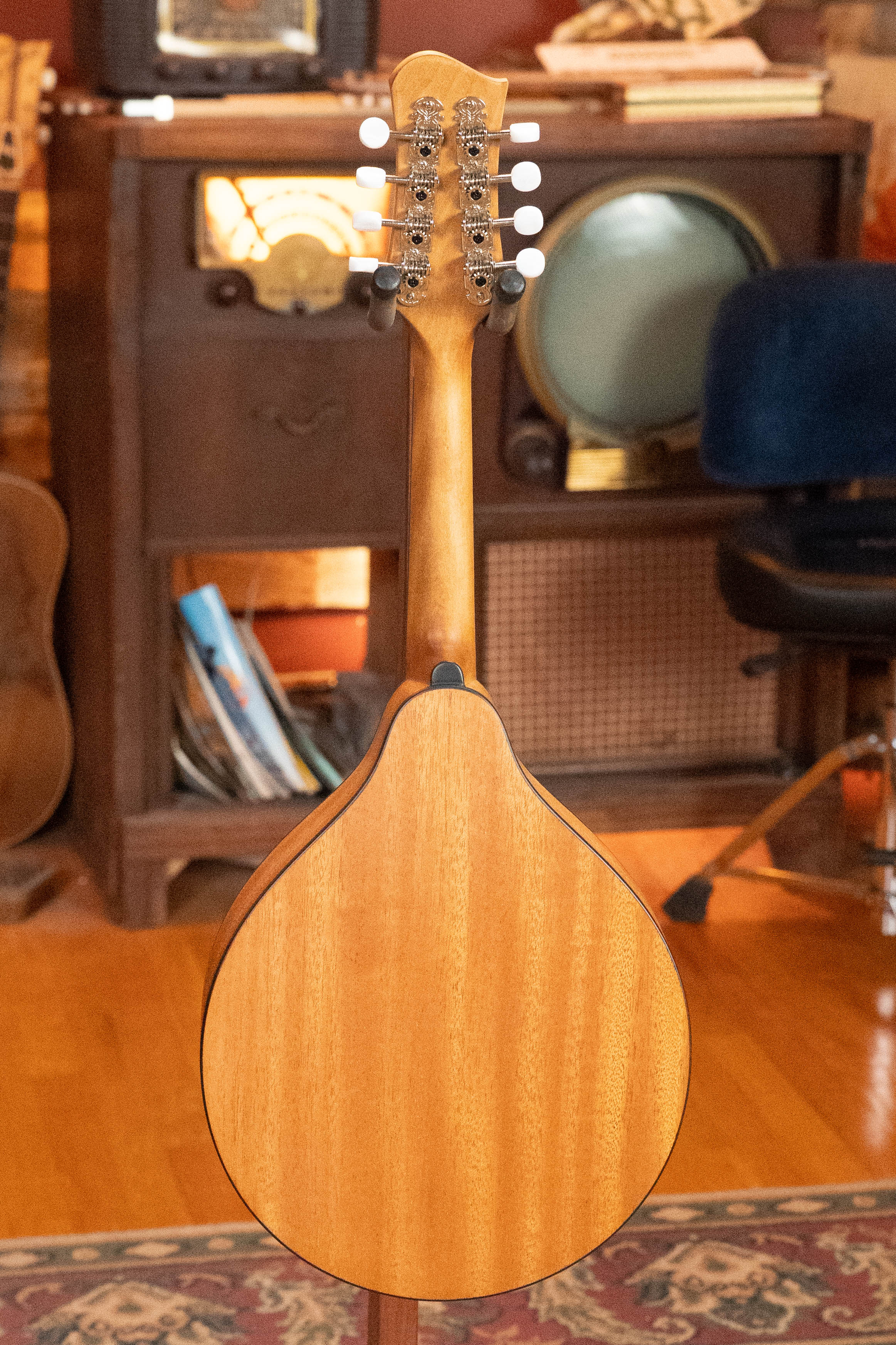 Eastman PCH-M104 Solid Spruce/Laminated Mahogany Flattop A-Style Mandolin #1521