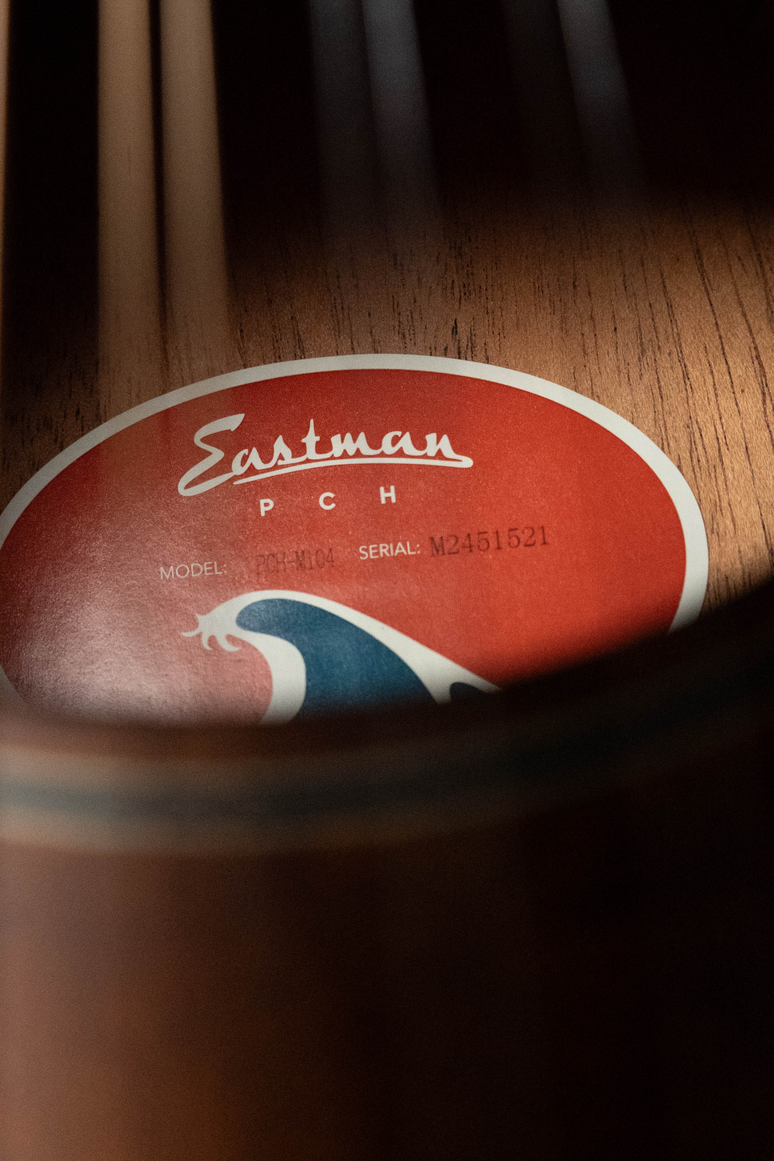 Eastman PCH-M104 Solid Spruce/Laminated Mahogany Flattop A-Style Mandolin #1521