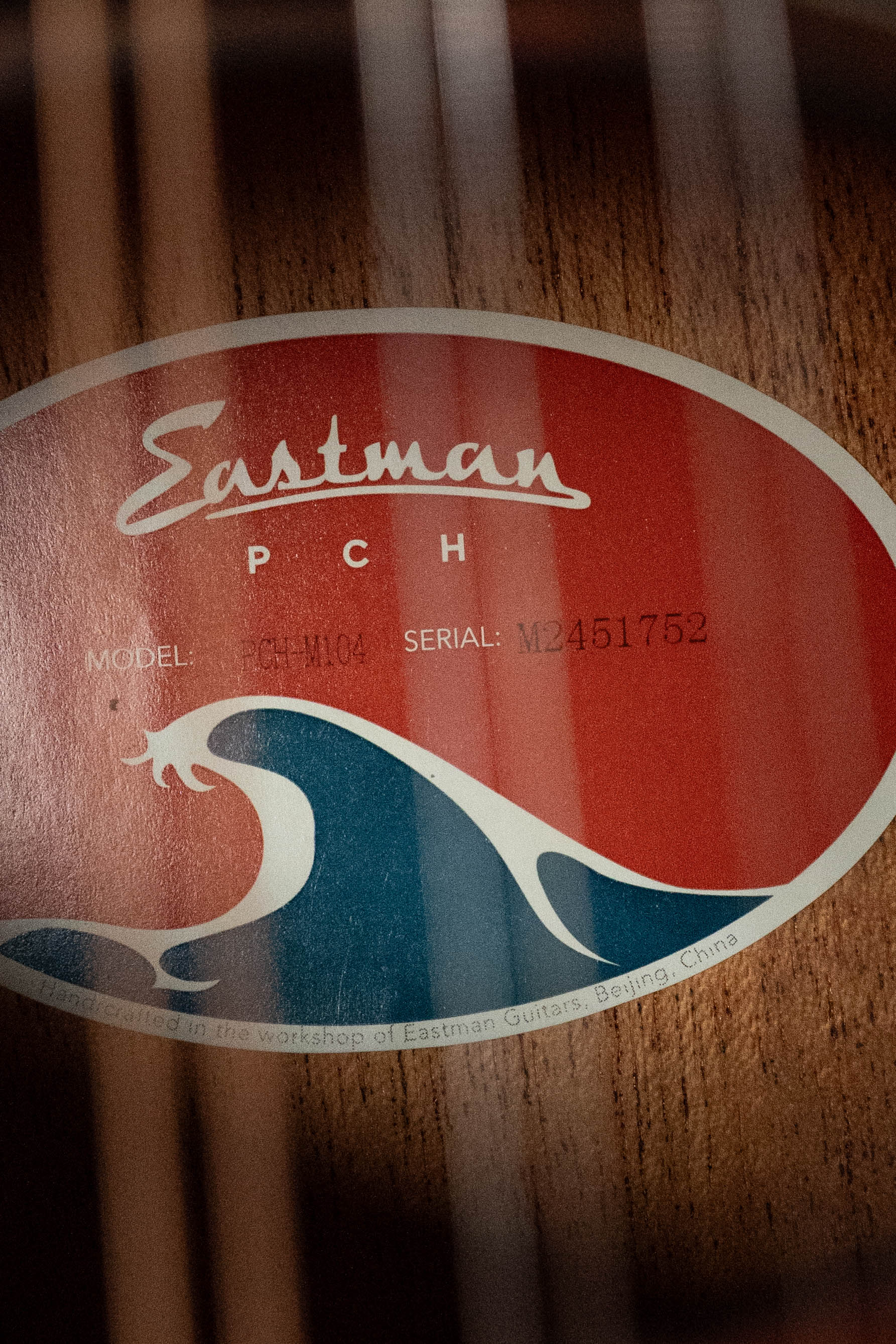 Eastman PCH-M104 Solid Spruce/Laminated Mahogany Flattop A-Style Mandolin #1752