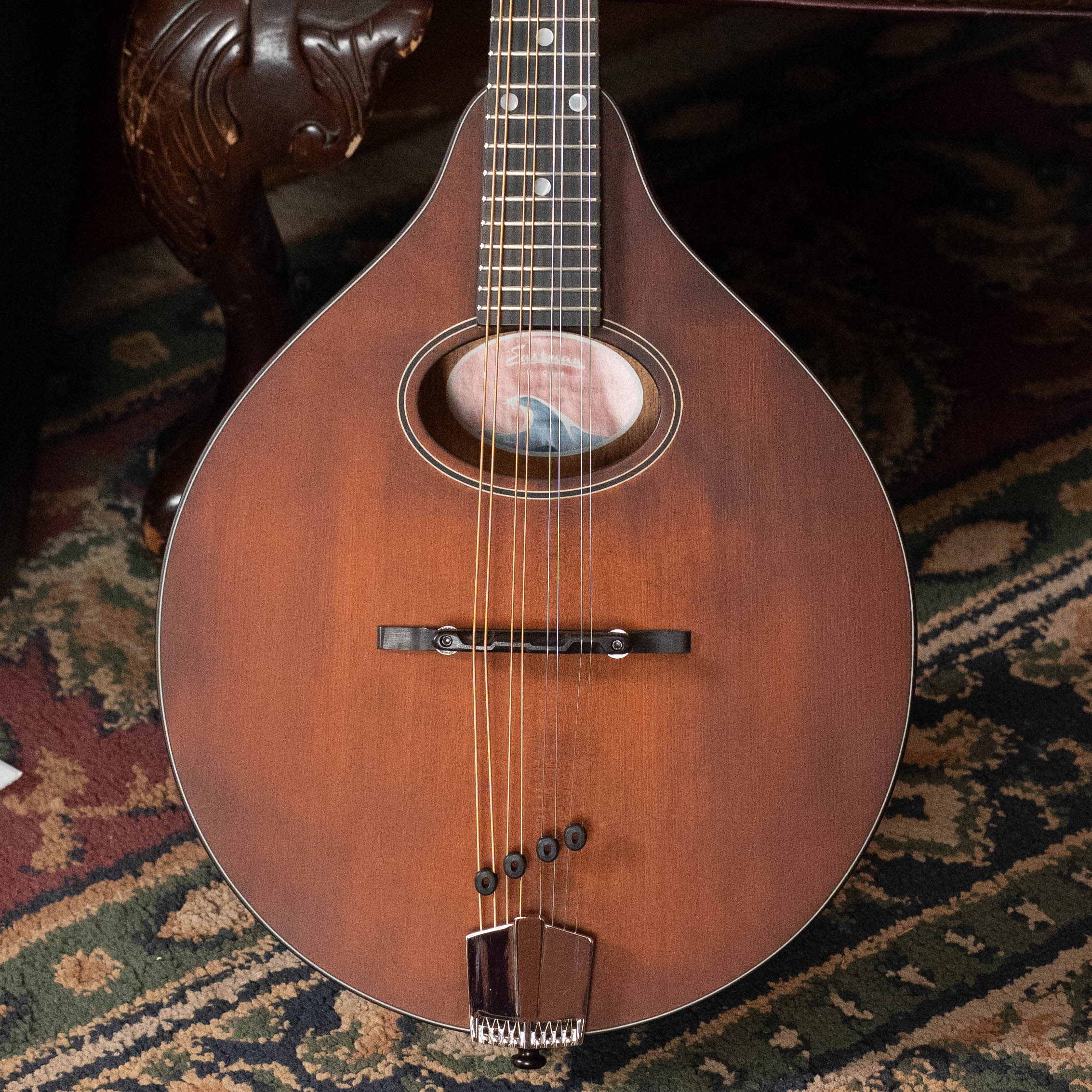Eastman PCH-M104 Solid Spruce/Laminated Mahogany Flattop A-Style Mandolin #1754