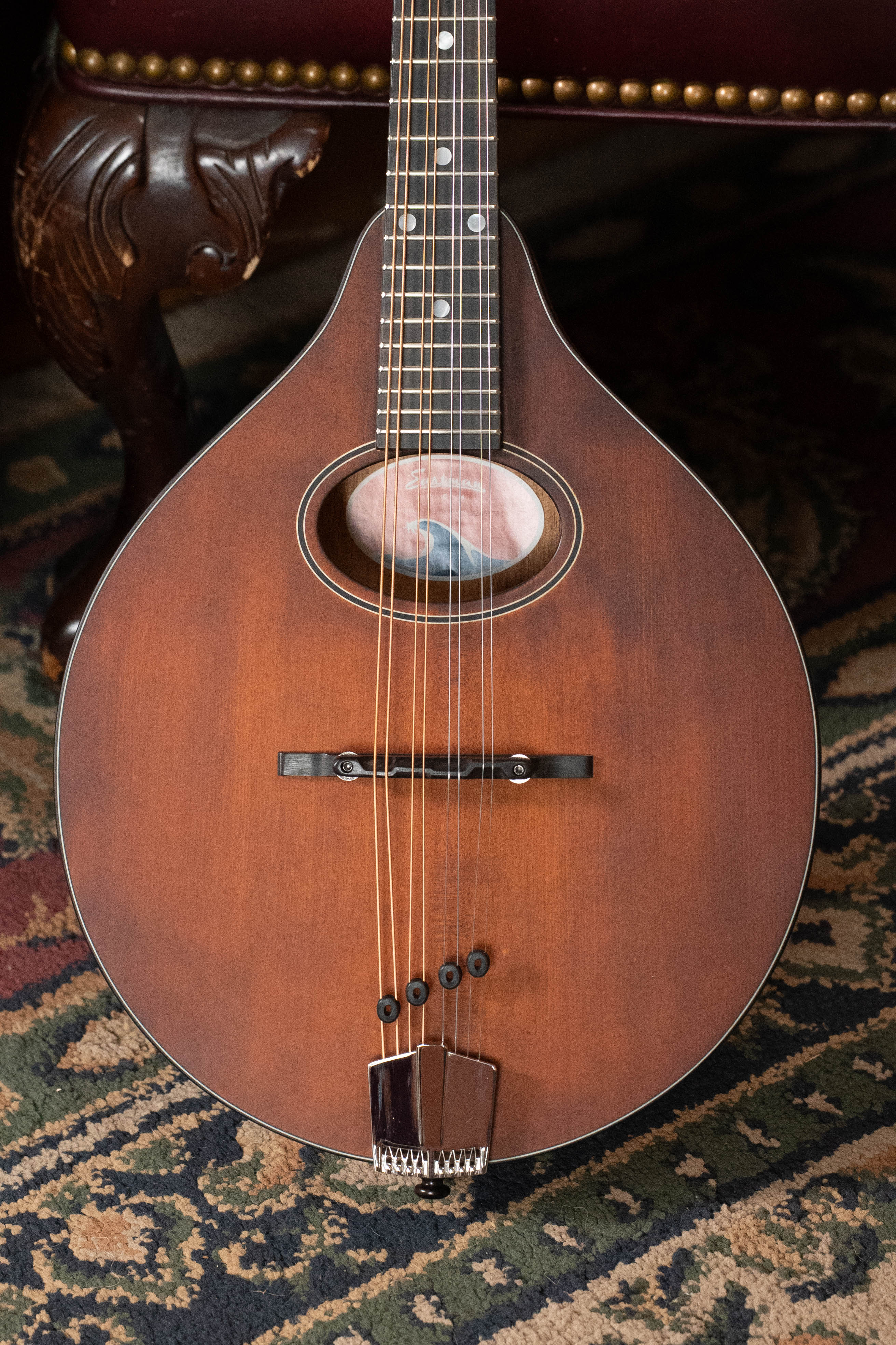 Eastman PCH-M104 Solid Spruce/Laminated Mahogany Flattop A-Style Mandolin #1754