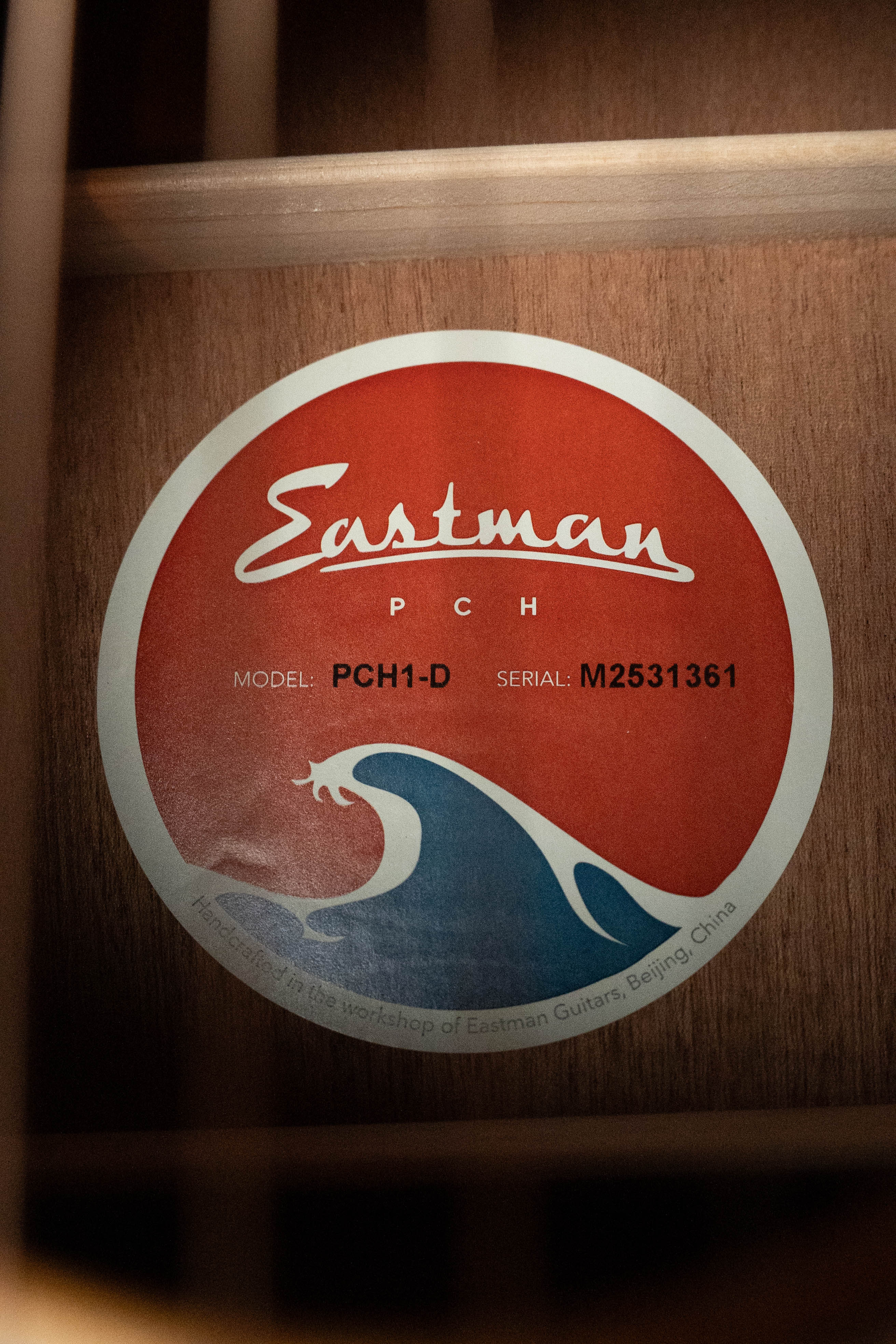 Eastman PCH1-D Solid Sitka/Laminated Sapele Dreadnought Acoustic Guitar #1361