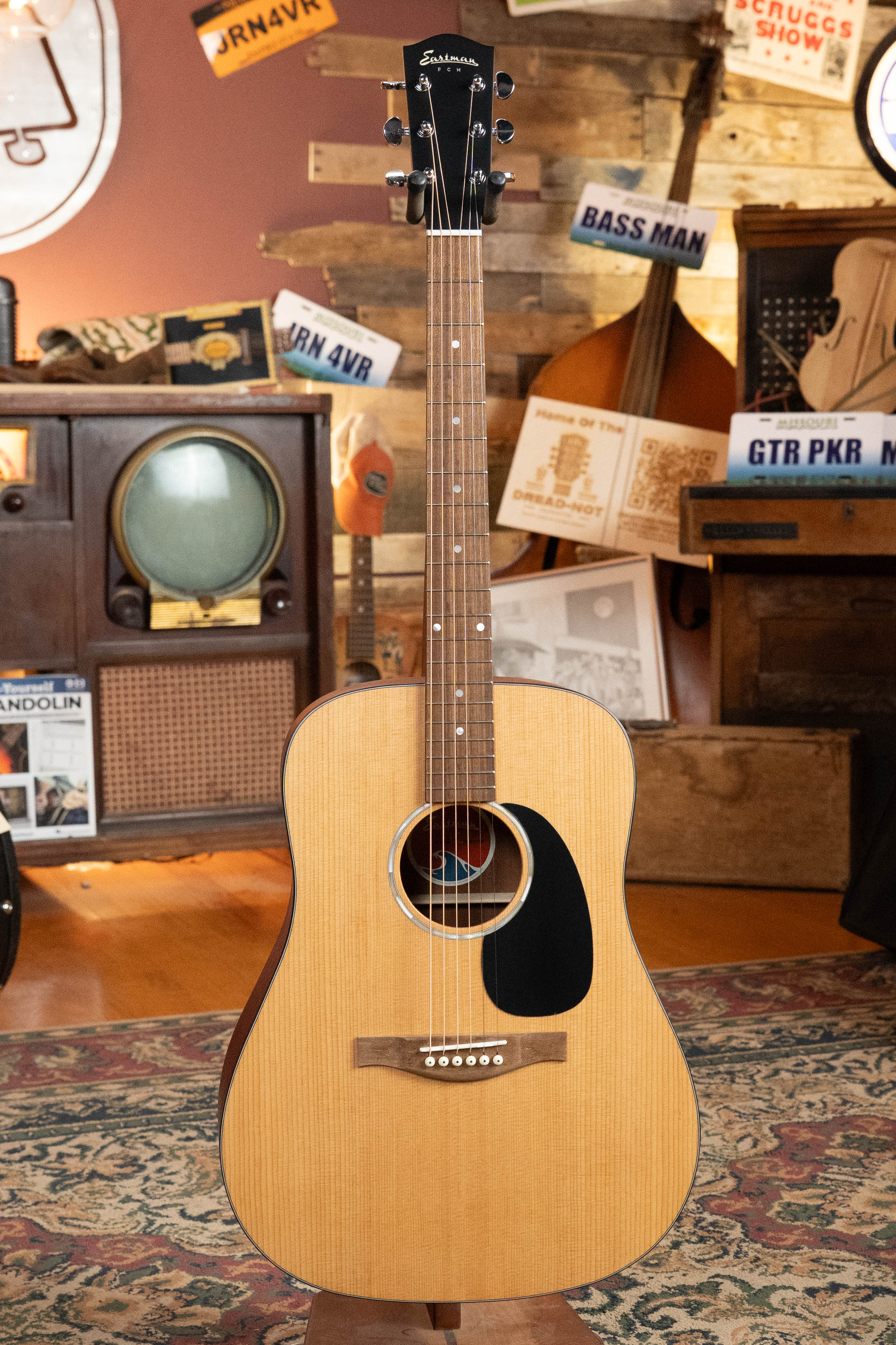 Eastman PCH1-D Solid Sitka/Laminated Sapele Dreadnought Acoustic Guitar #1364