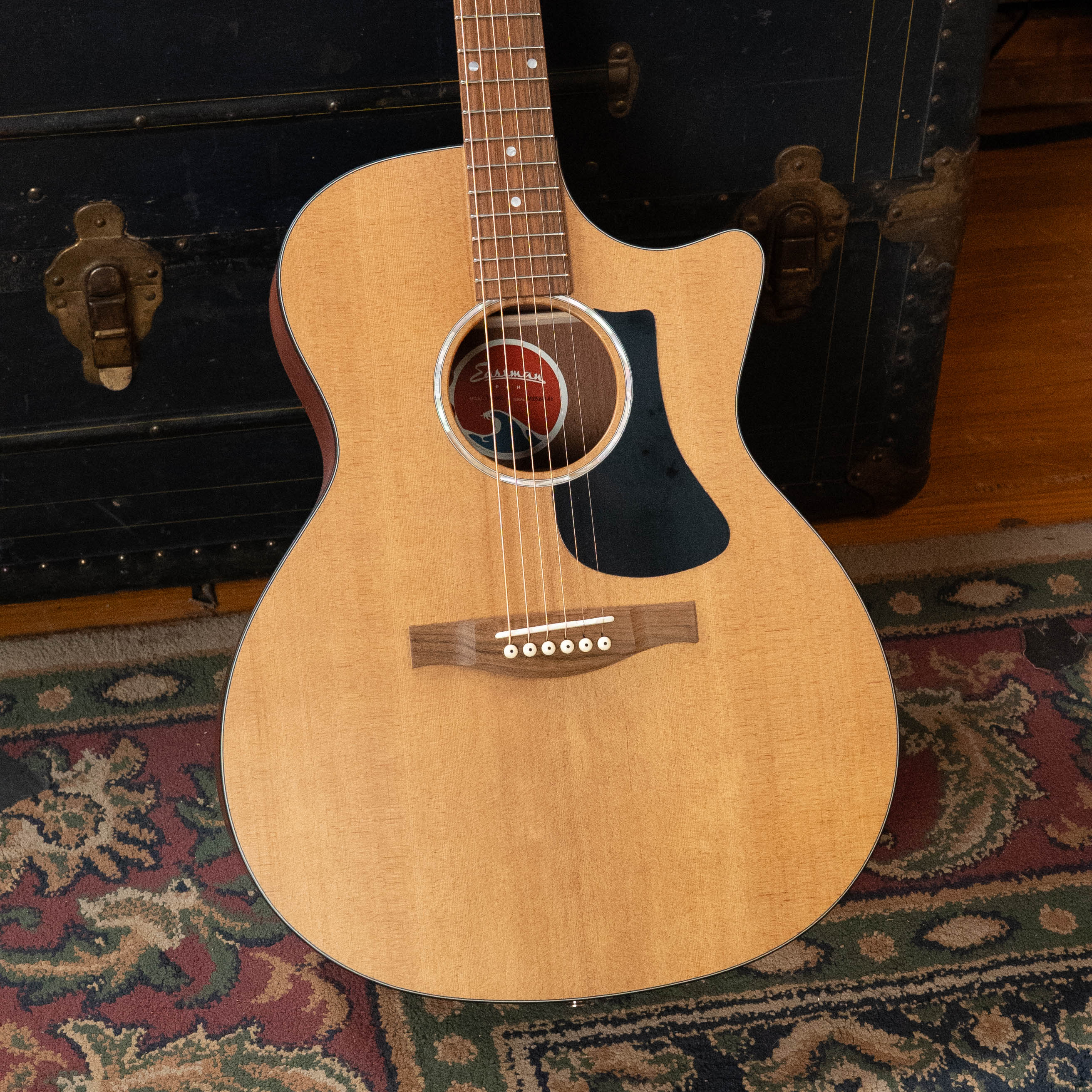 Eastman PCH1-GACE Sitka/Laminated Sapele Cutaway Grand Auditorium Guitar w/Electronics #4141