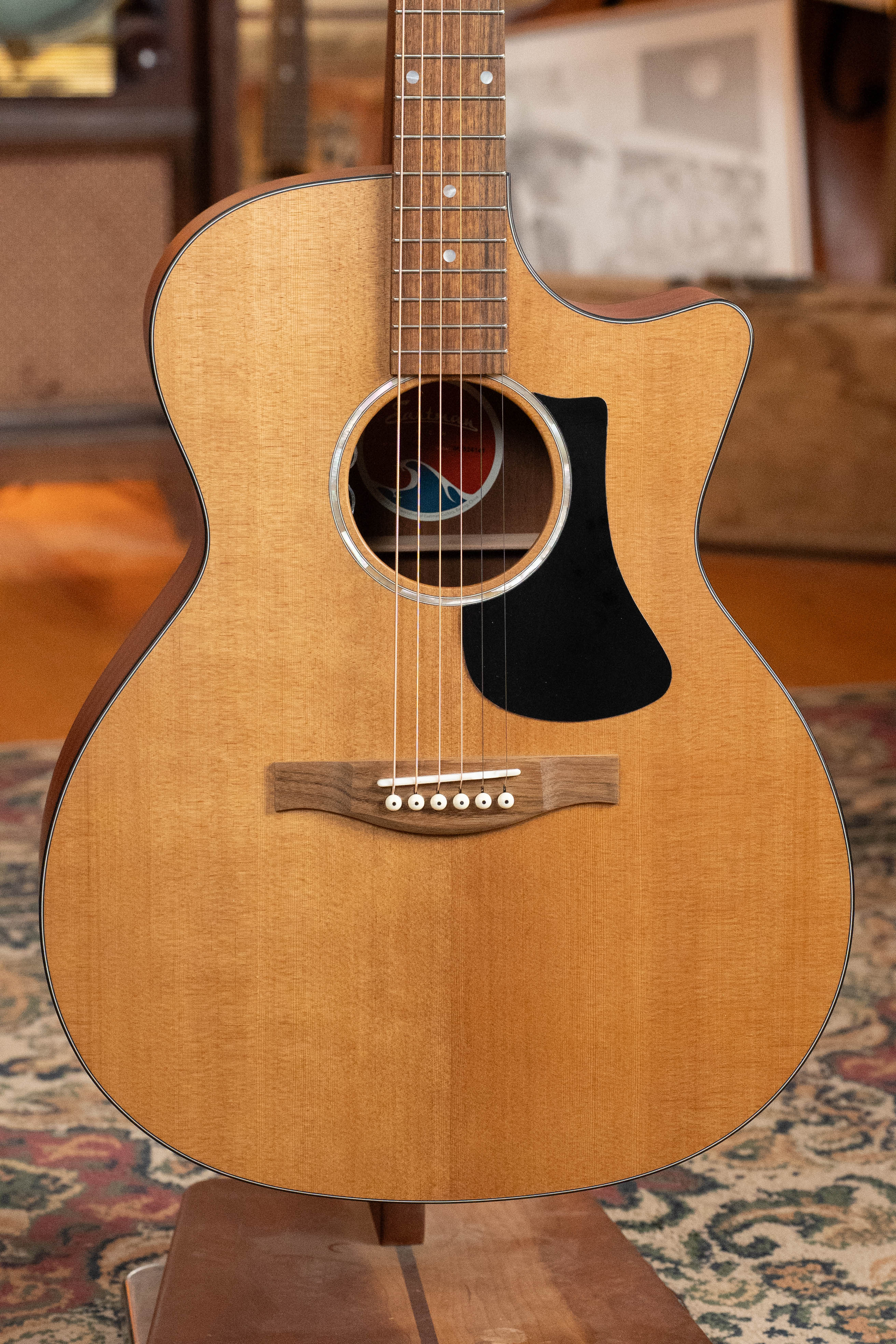 Eastman PCH1-GACE Sitka/Laminated Sapele Cutaway Grand Auditorium Guitar w/Electronics #4141