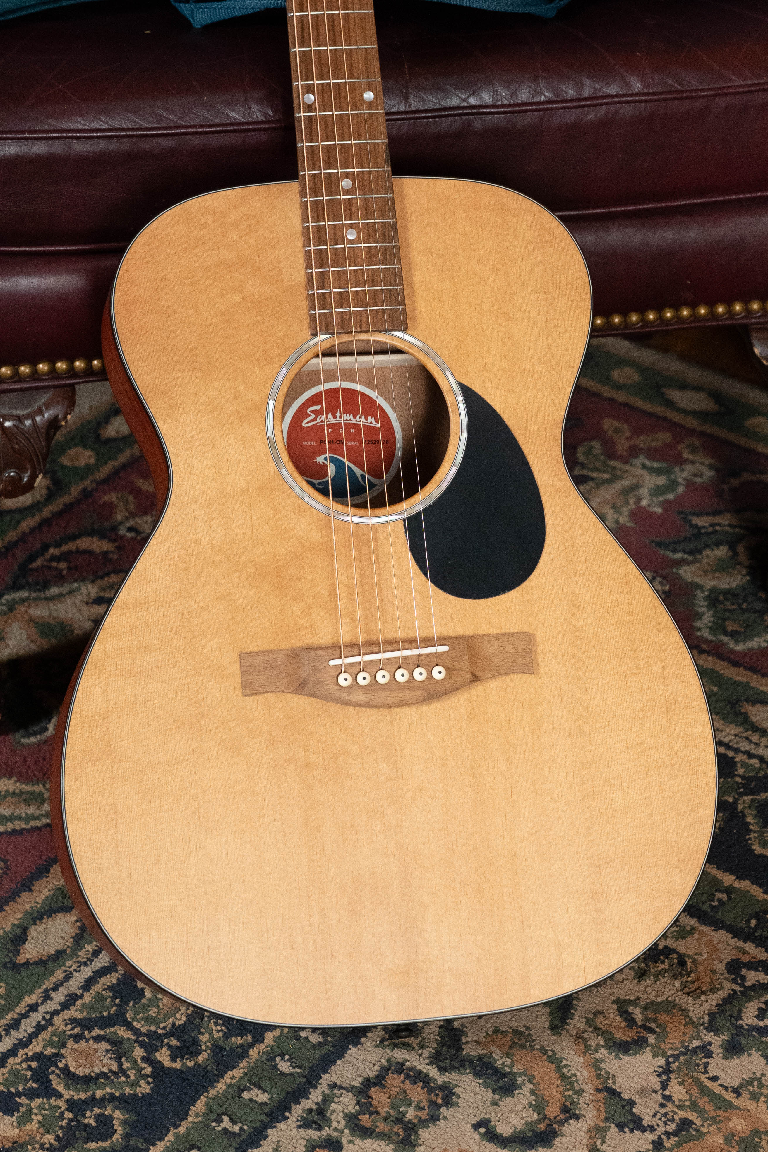 Eastman PCH1-OM Thermo-Cured Sitka/Laminated Sapele Orchestra Model Acoustic Guitar #9278