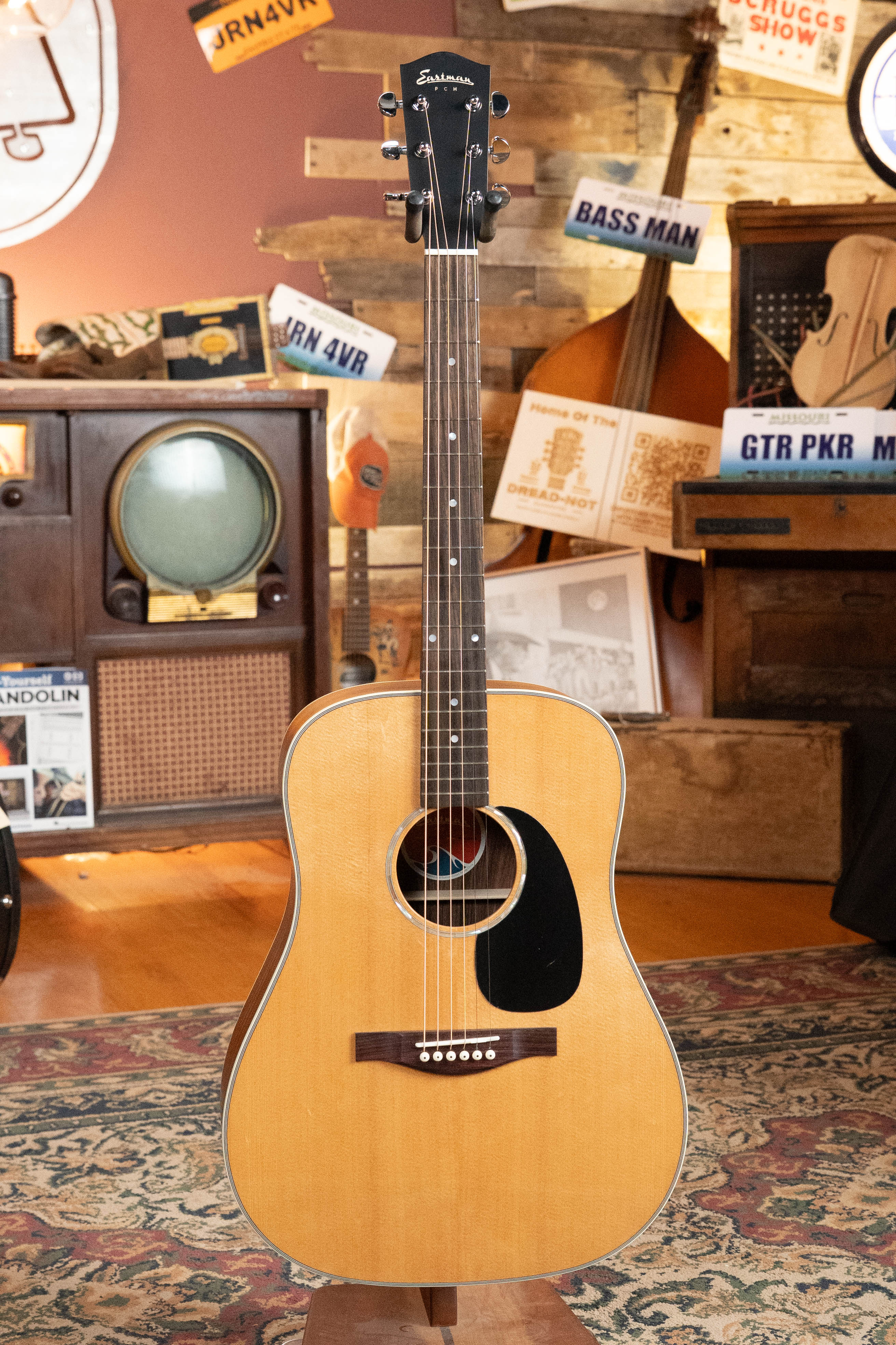 Eastman PCH2-D Solid Sitka/Laminated Rosewood Dreadnought Acoustic Guitar #8536