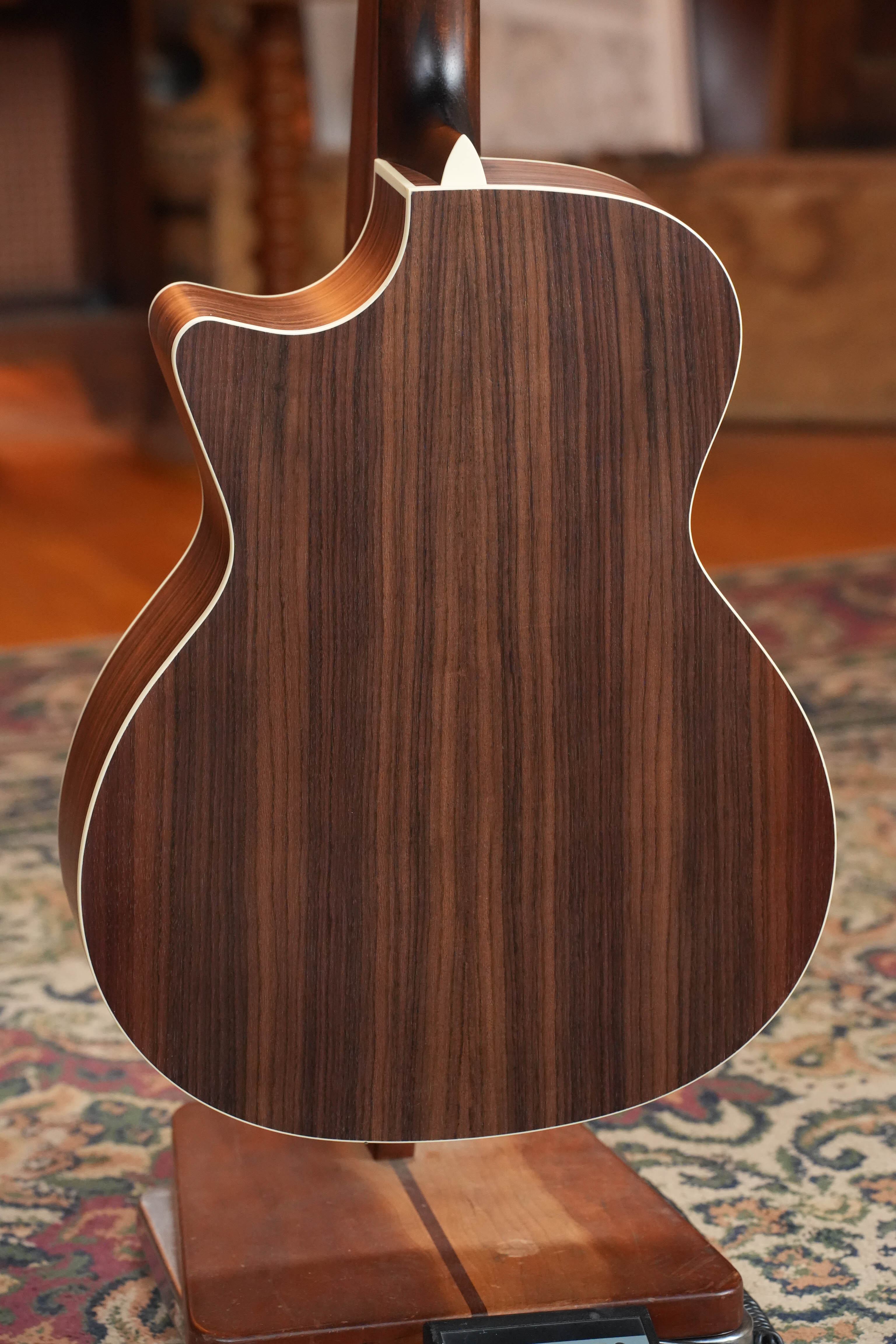 Eastman PCH2-GACE-BK Grand Auditorium Cutaway Black Top Guitar w/Electronics #8762