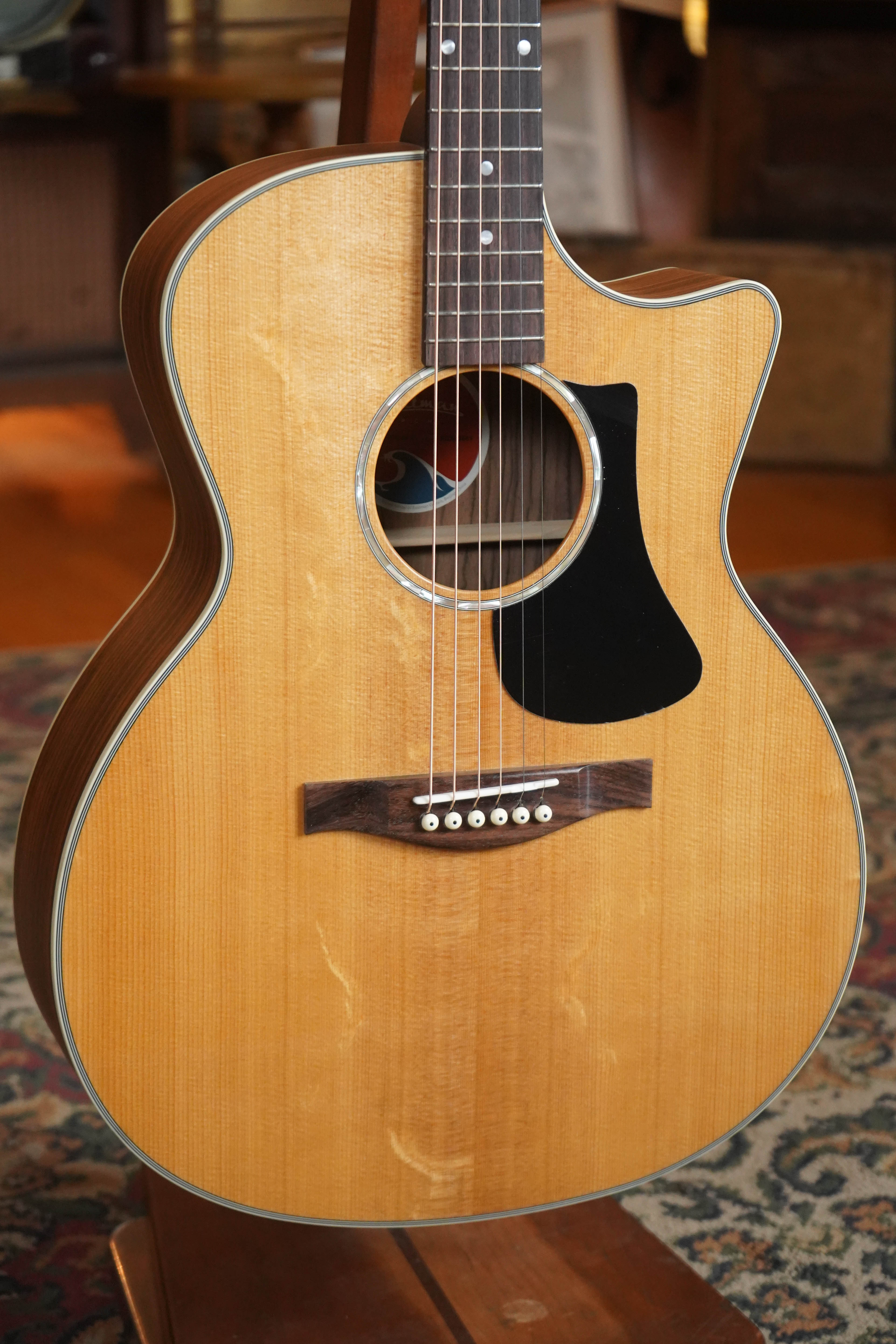 Eastman PCH2-GACE Grand Auditorium Cutaway Guitar w/Fishman Pickup #3661