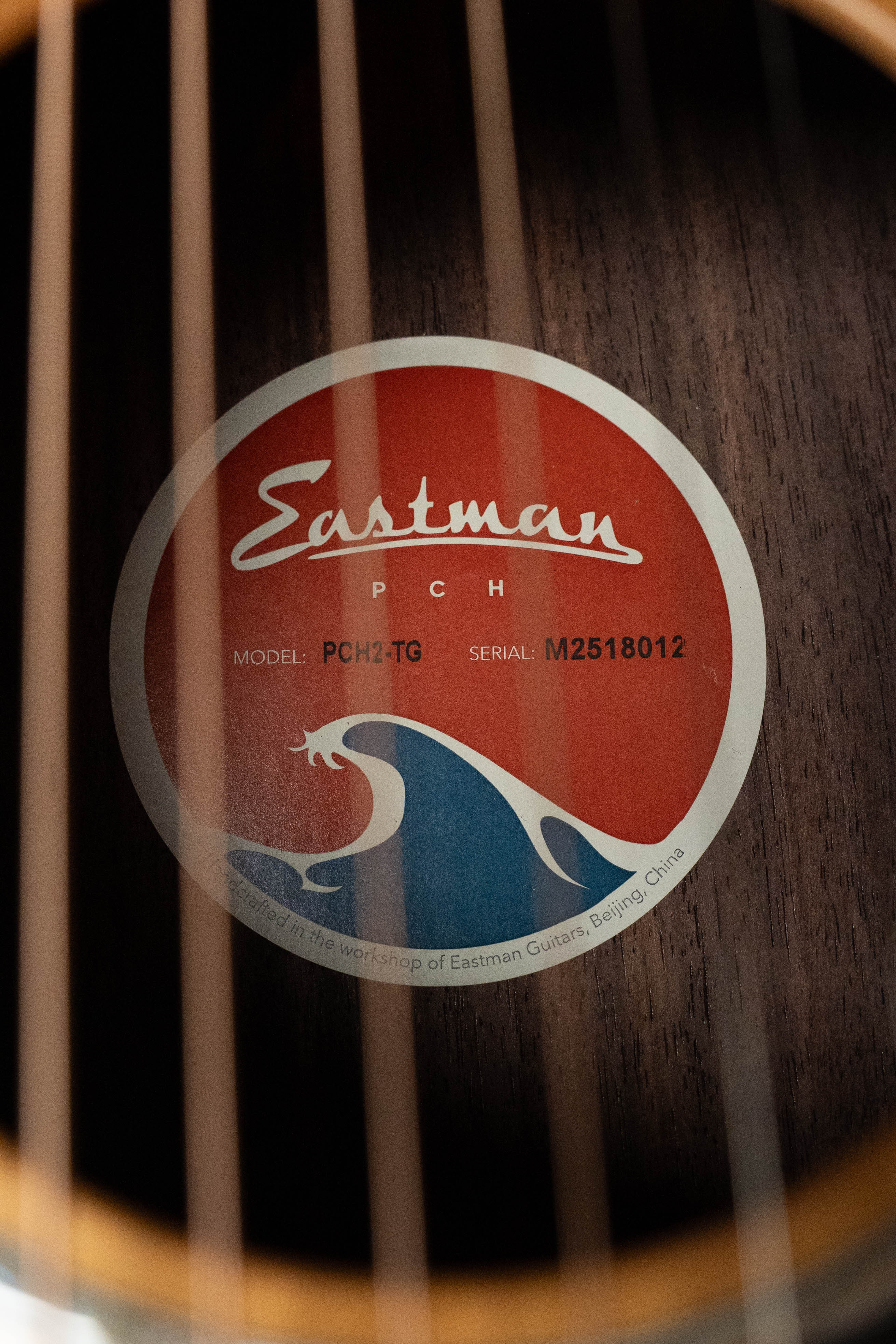 Eastman PCH2-TG Thermo-Cured Solid Sitka/Laminated Rosewood Travel Acoustic Guitar #8012