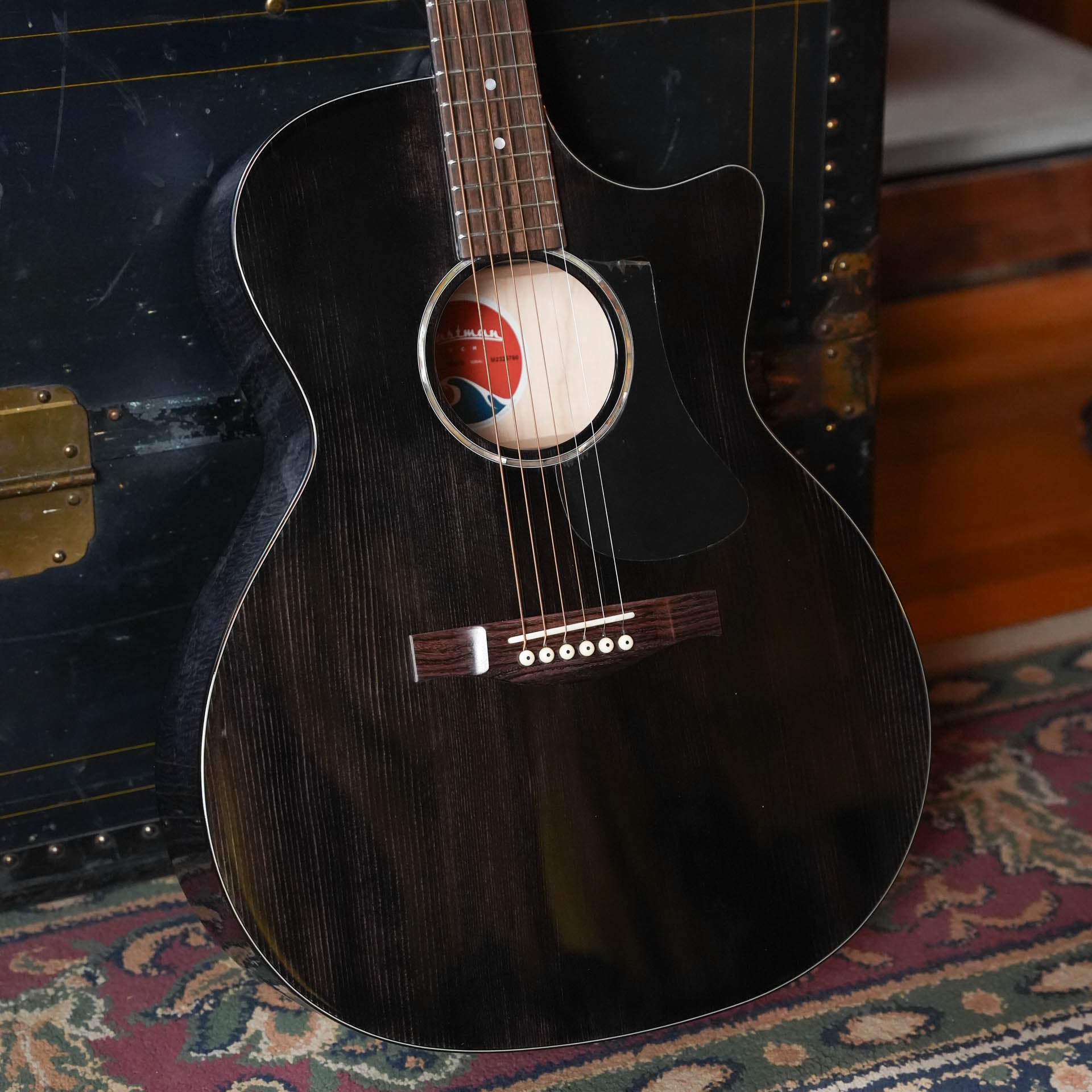 Eastman PCH3-GACE-TBK Grand Auditorium Guitar w/Fishman Pickup #5760