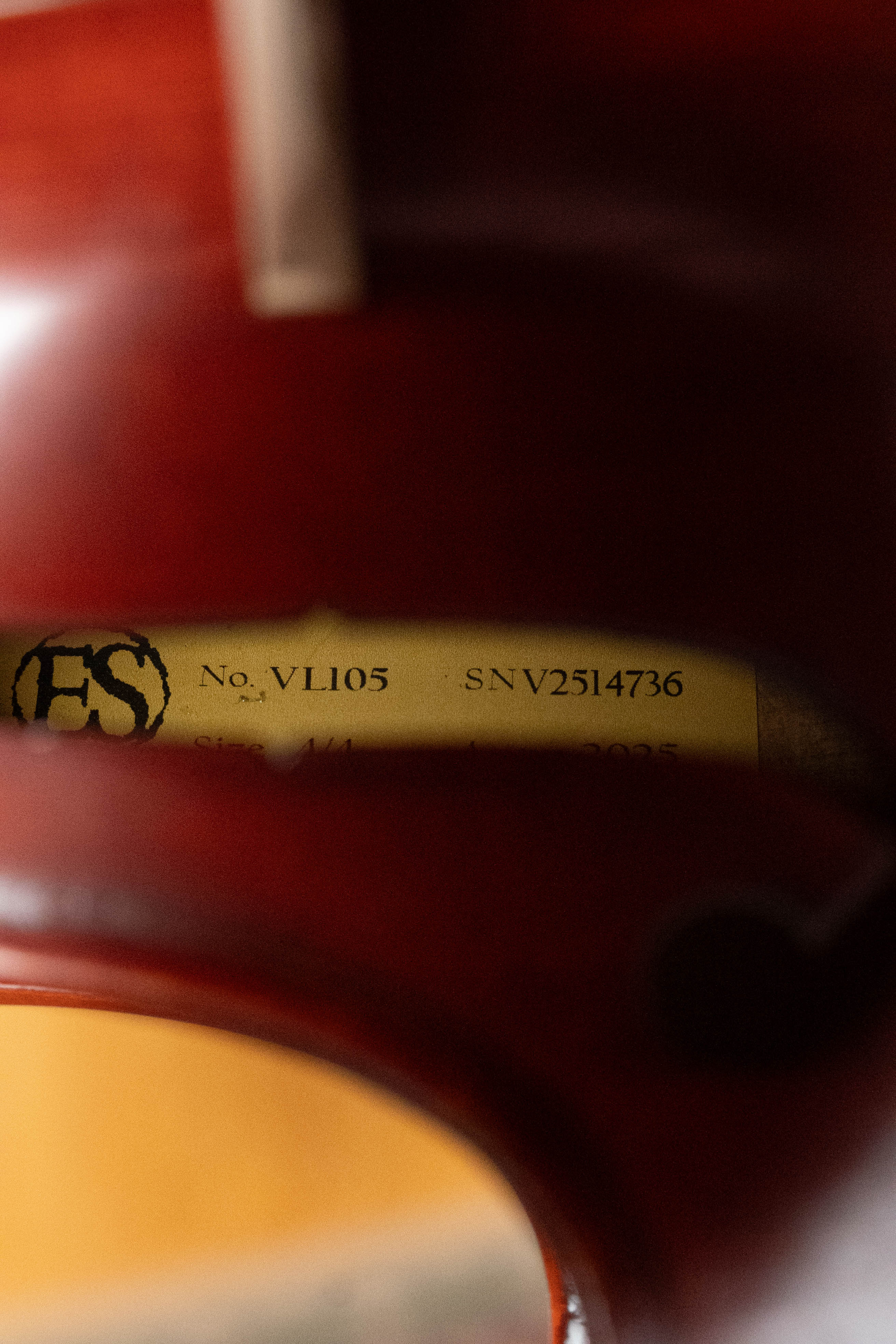 Eastman Spruce/Maple 4/4 Sized Stradivari Violin VLF1 Kit #4736