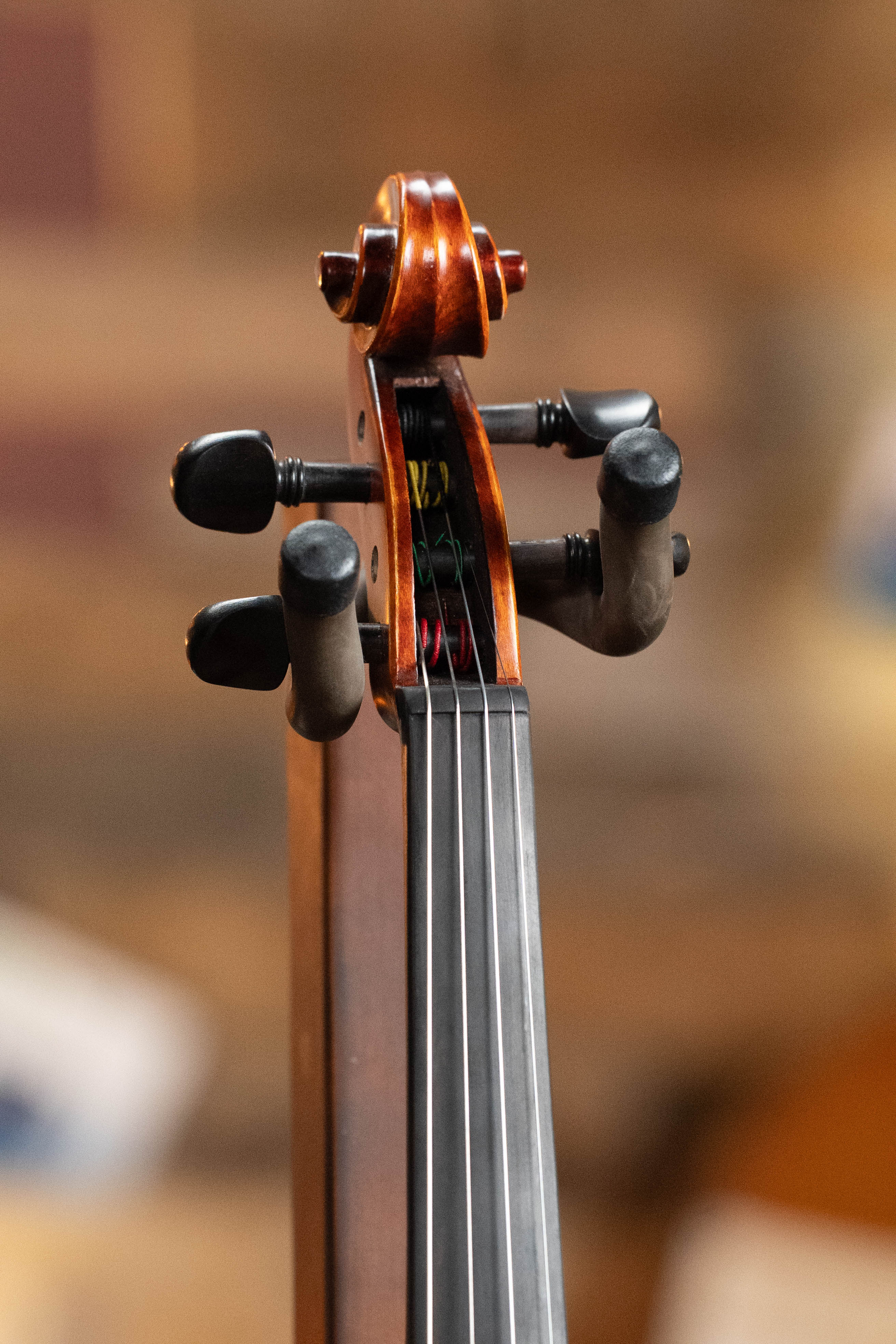 Eastman Spruce/Maple 4/4 Sized Stradivari Violin VLF1 Kit #4741