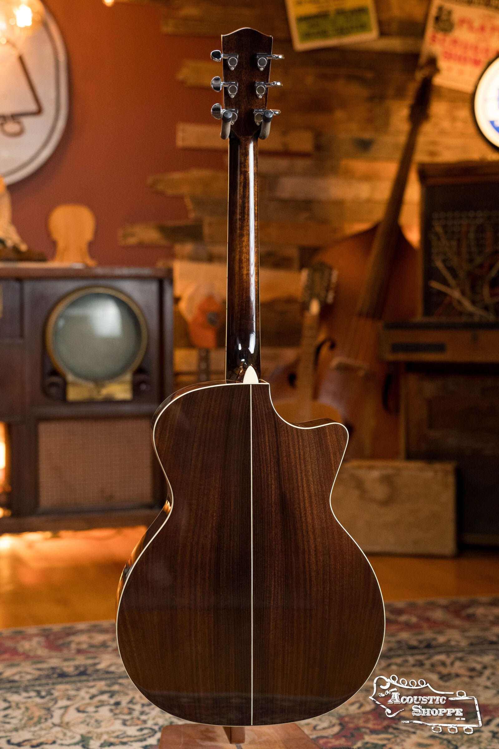 Eastman AC422LCE Sitka/Rosewood Left-Handed Cutaway Grand Auditorium Guitar w/ LR Baggs Pickup #7602