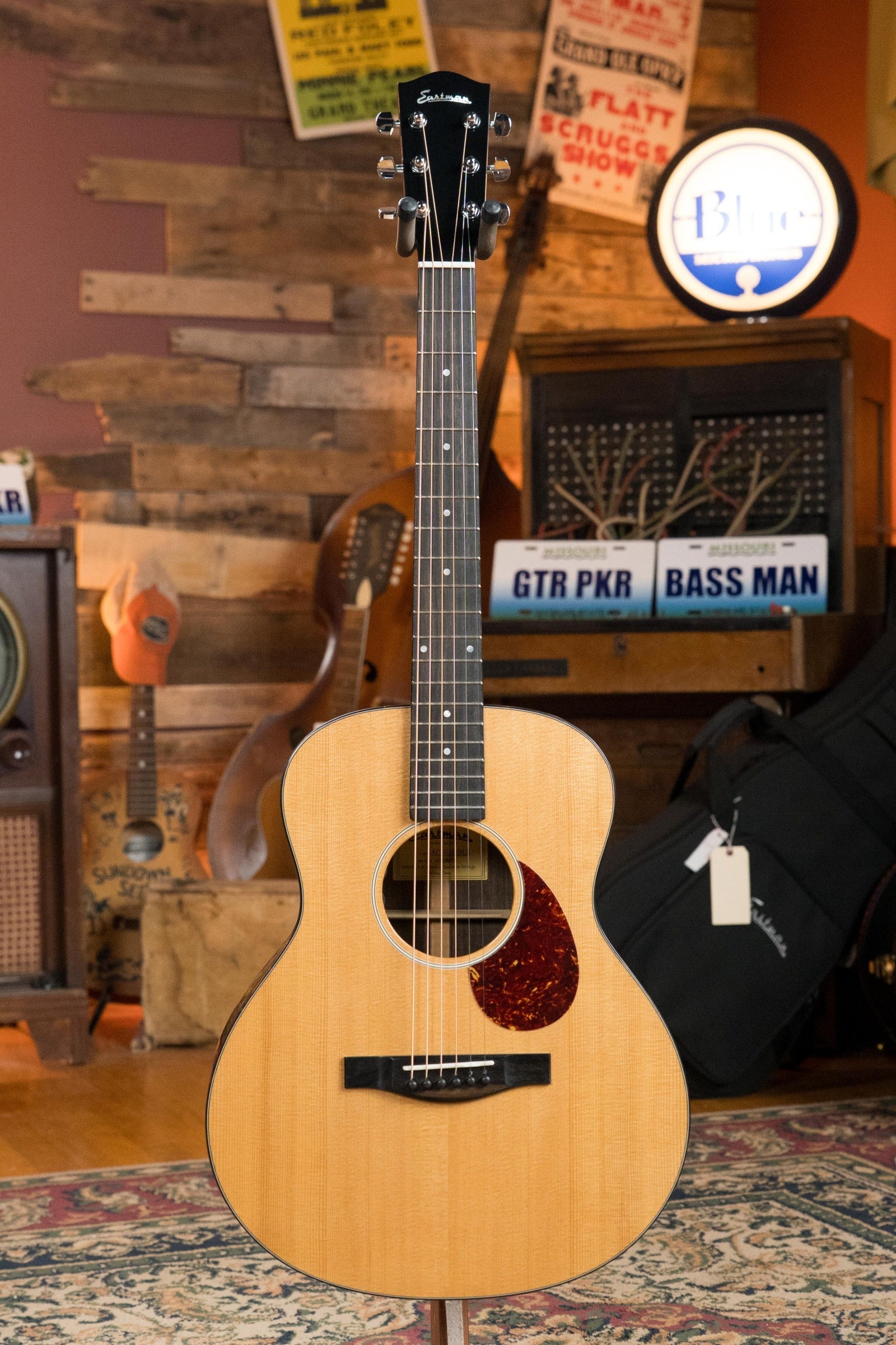 Eastman ACTG2E-DLX Sitka/Ovangkol Travel Guitar w/Fishman Pickup #6074