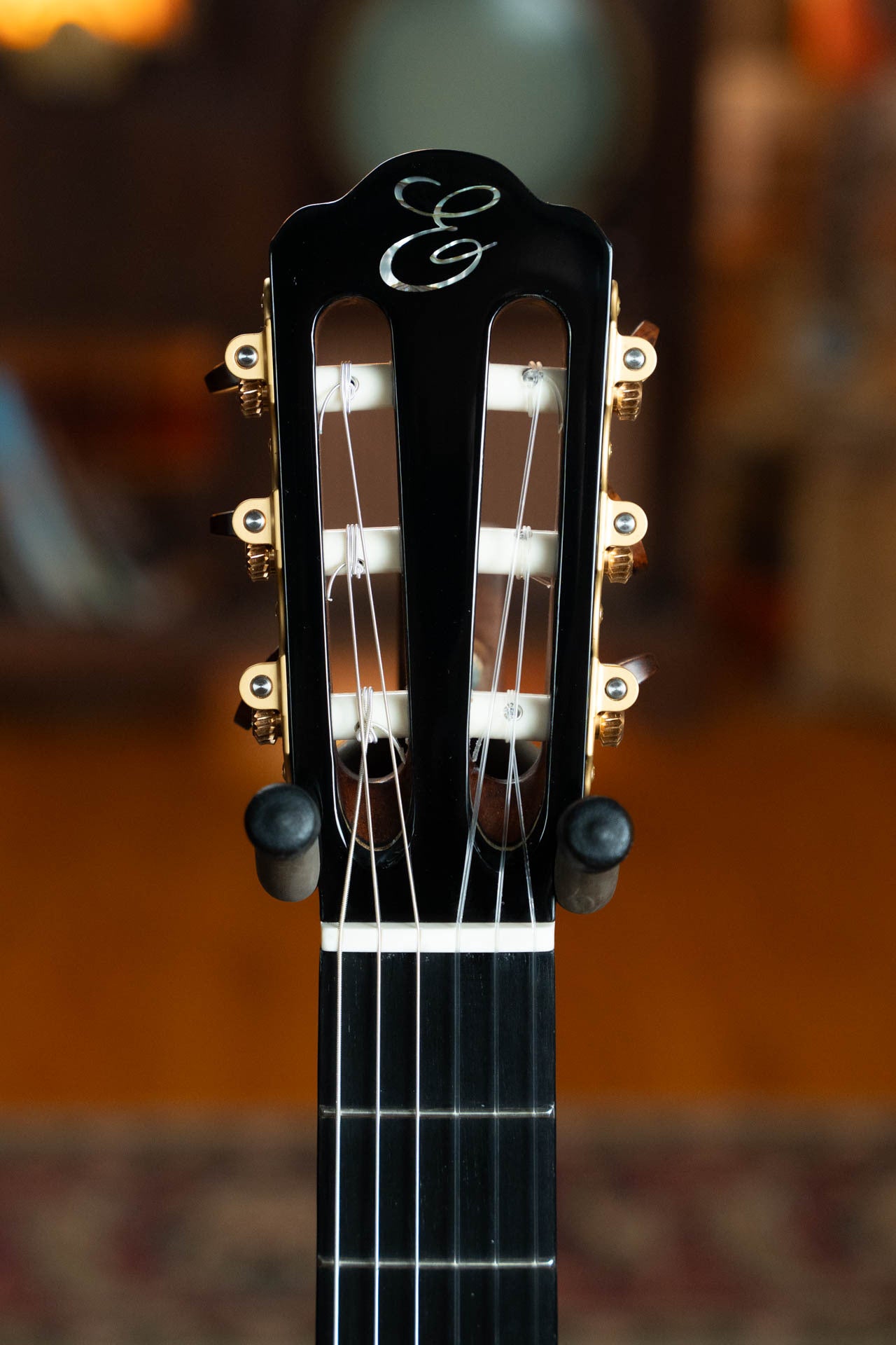 Eastman CABARET-JB Spruce/Figured Maple Cutaway Nylon String Guitar w/Soundport and Electronics #9593