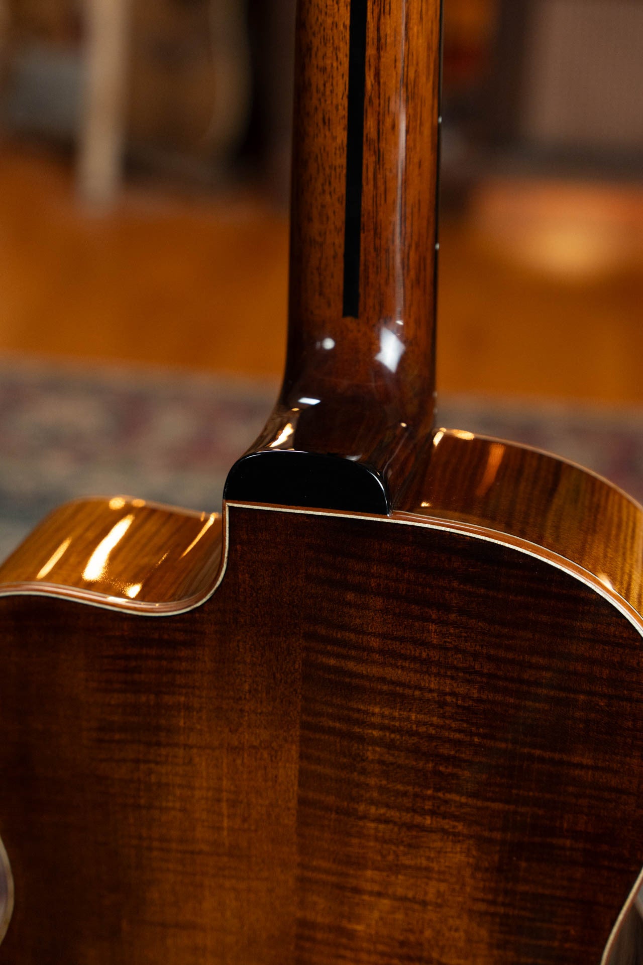 Eastman CABARET-JB Spruce/Figured Maple Cutaway Nylon String Guitar w/Soundport and Electronics #9593