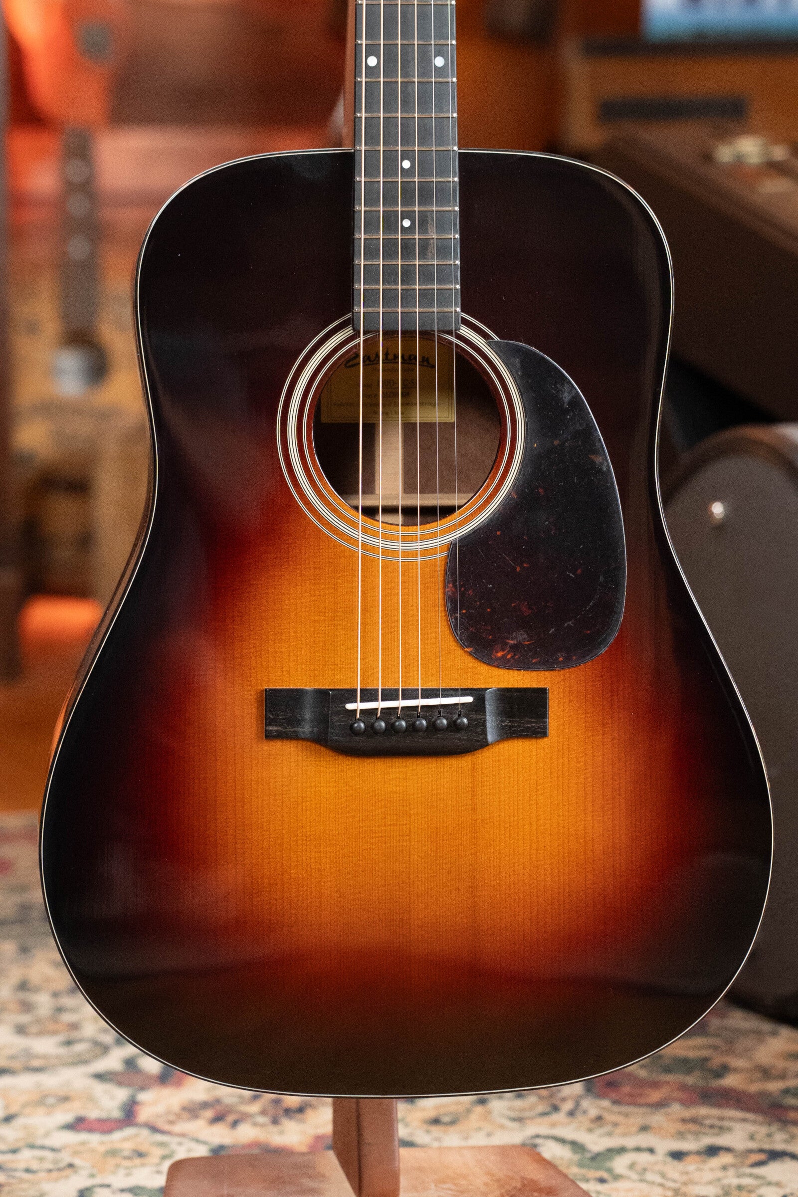 Eastman E10D-TC-SB Thermo-Cured Adirondack/Mahogany Sunburst Dreadnought Acoustic Guitar #0826