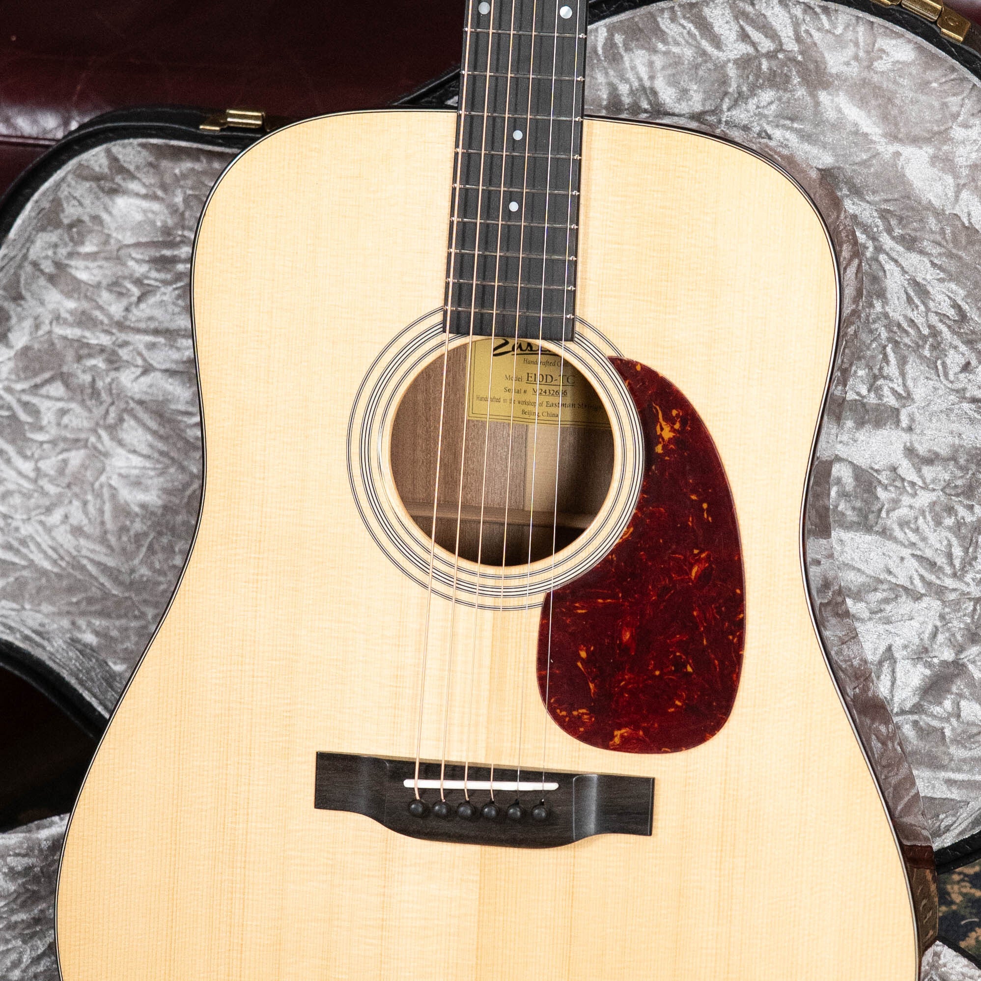 Eastman E10D-TC Thermo-Cured Adirondack Spruce/Mahogany Dreadnought Acoustic Guitar #2656