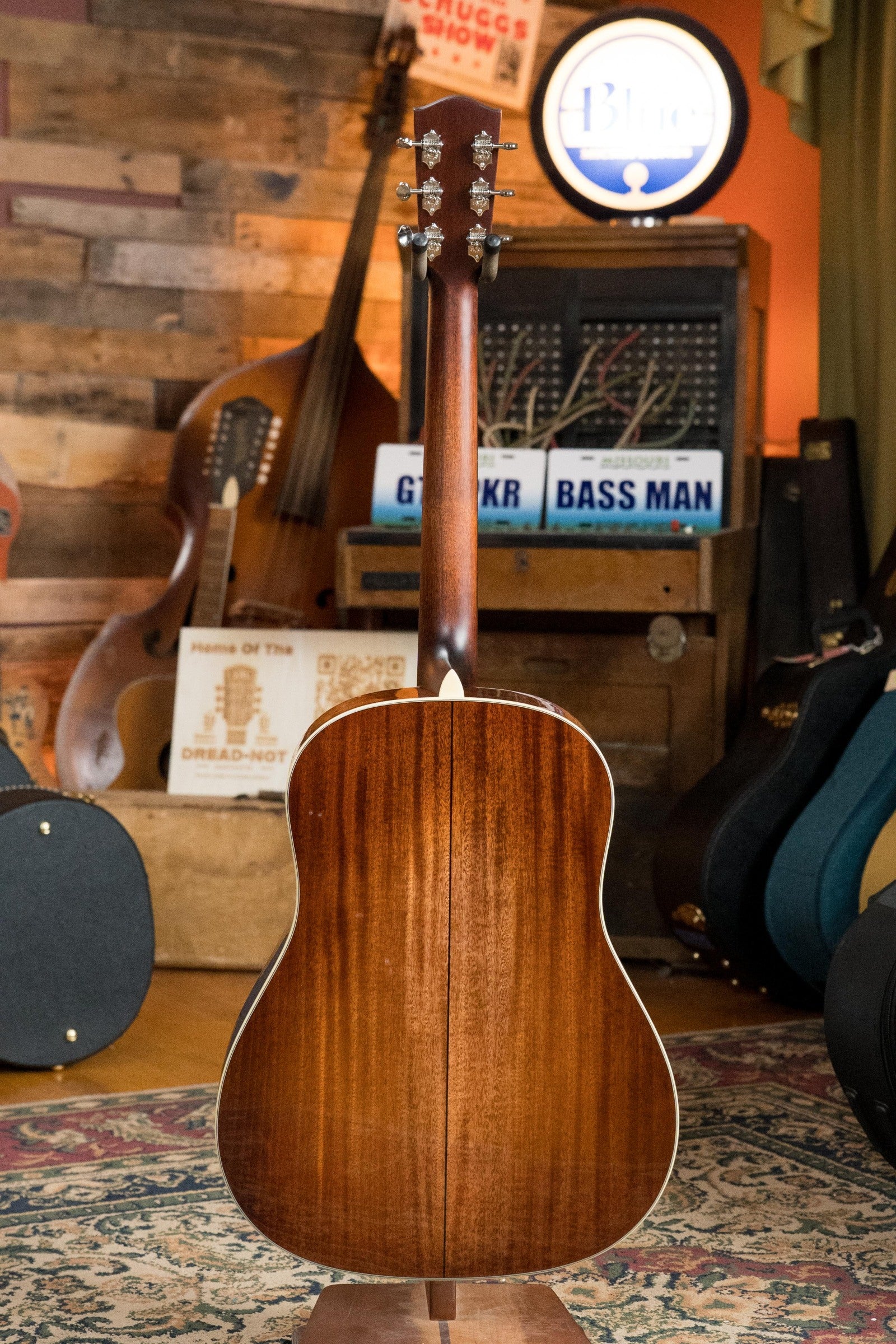Eastman E10SS-TC Thermo-Cured Adirondack/Mahogany Sunburst Slope Shoulder Dreadnought Acoustic Guitar #0636