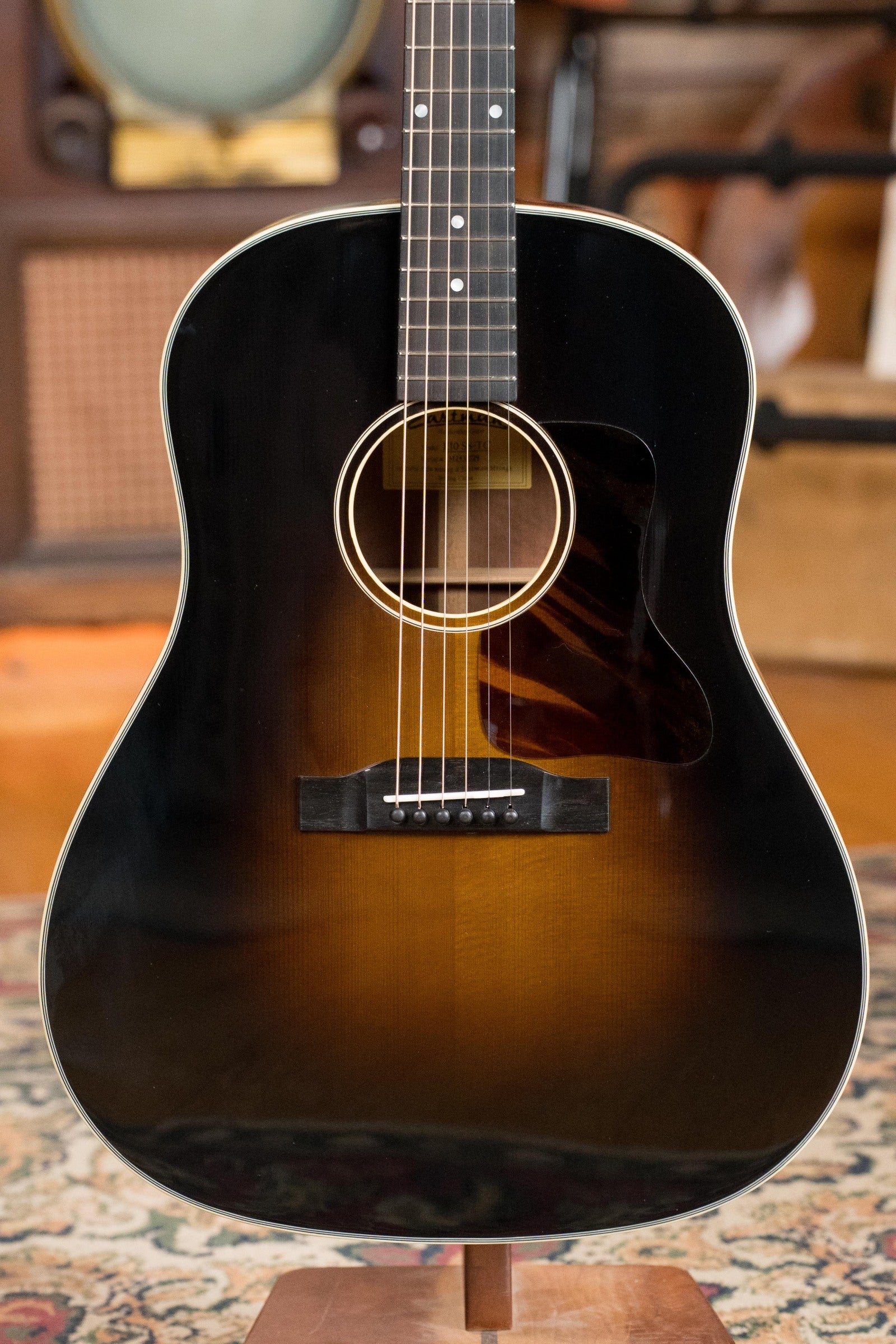 Eastman E10SS-TC Thermo-Cured Adirondack/Mahogany Sunburst Slope Shoulder Dreadnought Acoustic Guitar #5729