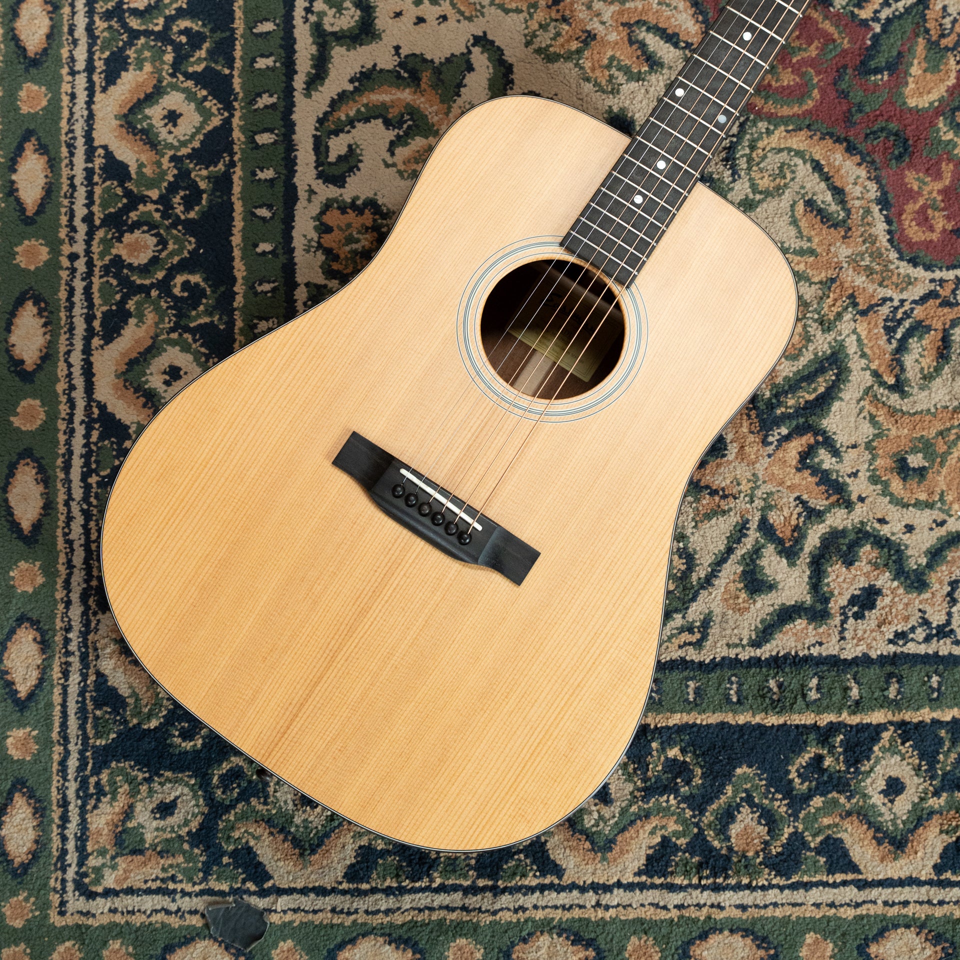 Eastman E1DL Sitka/Sapele Left-Handed Dreadnought Acoustic Guitar #9025