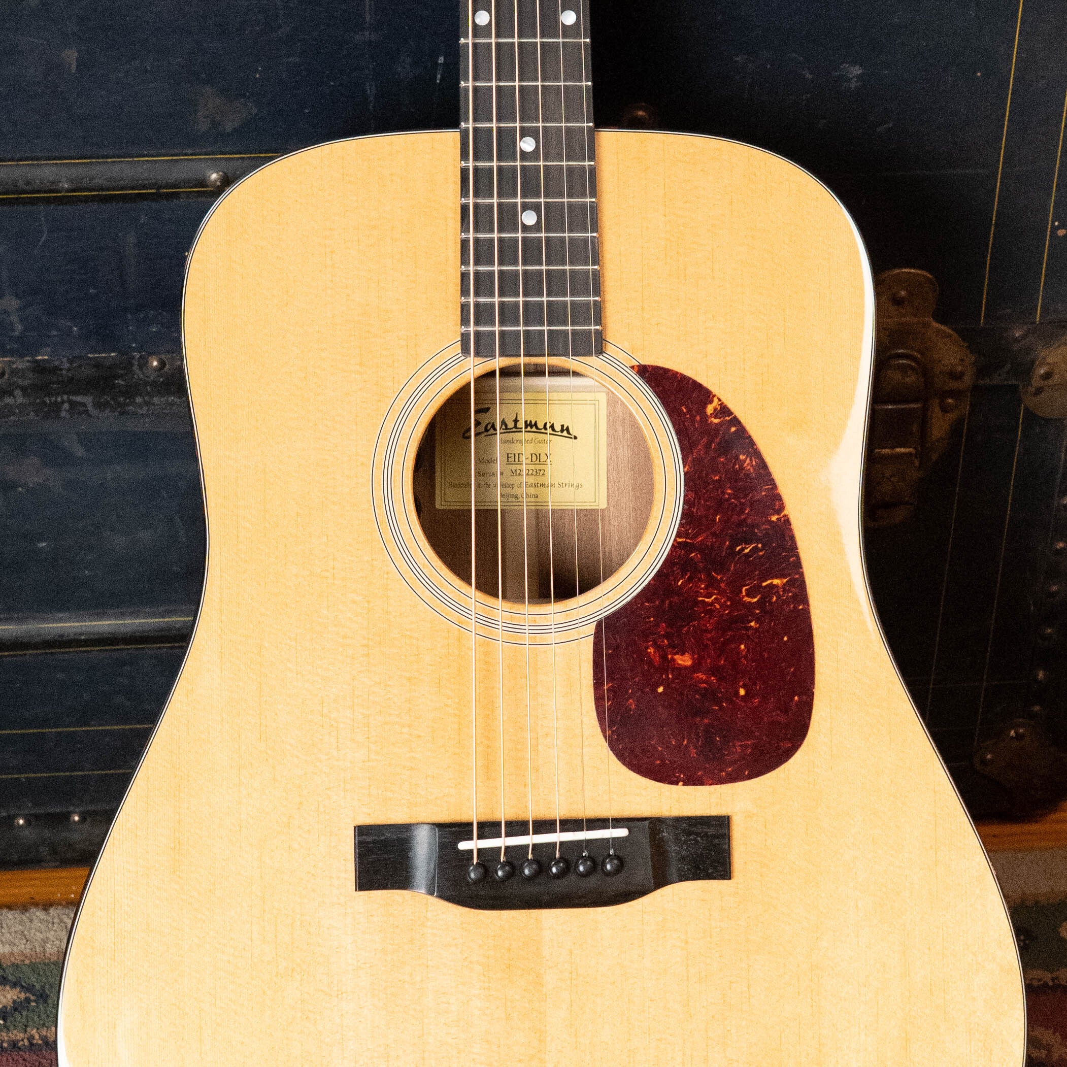 Eastman E1D-DLX Sitka/Sapele Dreadnought Guitar w/Fishman Pickup #2372