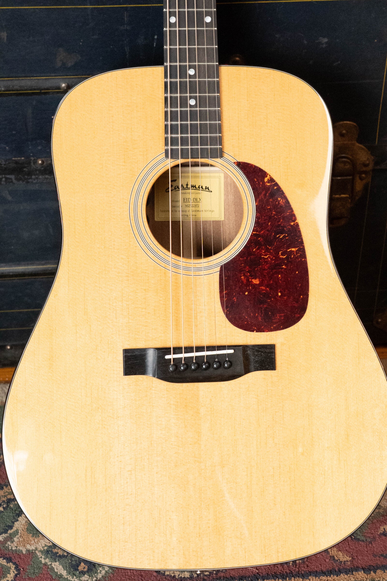 Eastman E1D-DLX Sitka/Sapele Dreadnought Guitar w/Fishman Pickup #2372