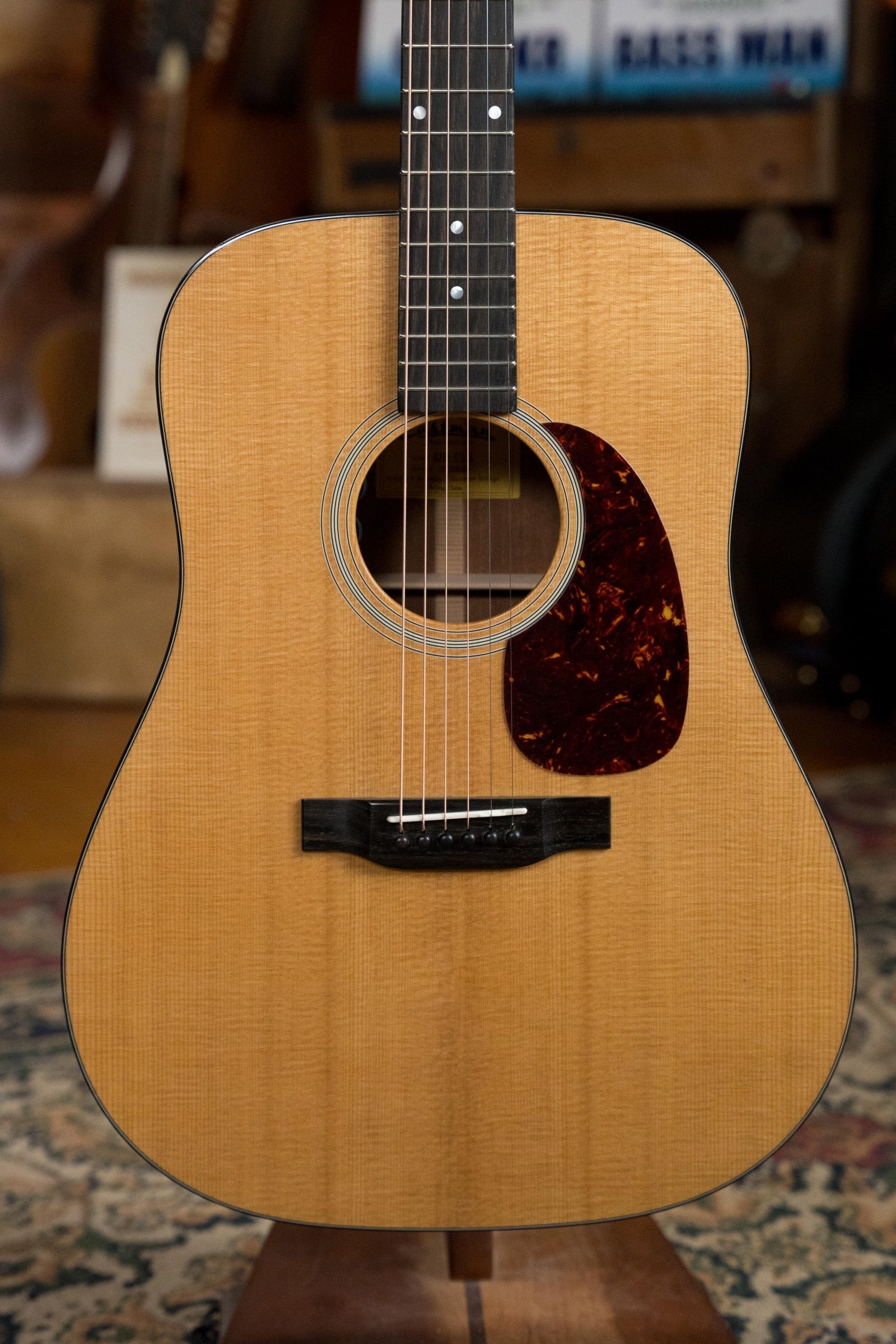 Eastman E1D-DLX Sitka/Sapele Dreadnought Guitar w/Fishman Pickup #6121