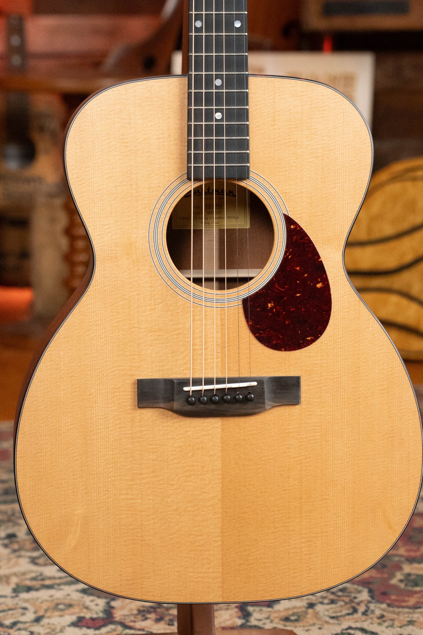 Eastman E1OM All Solid Sitka/Sapele Acoustic Guitar #1133