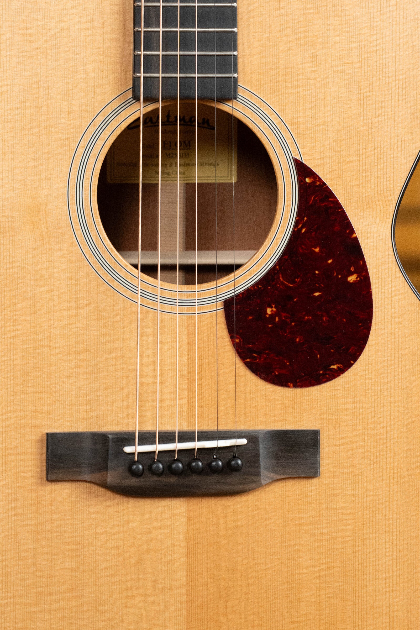 Eastman E1OM All Solid Sitka/Sapele Acoustic Guitar #1133
