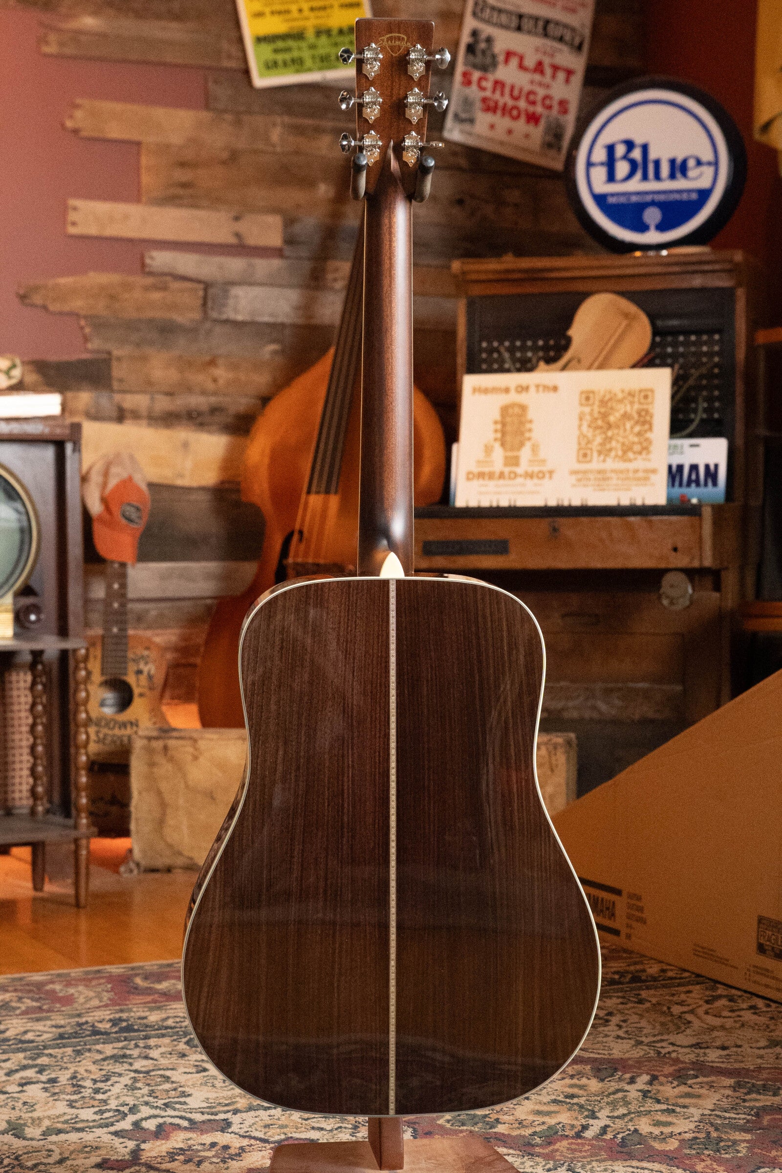 Eastman E20D-LSH-TC Thermo-Cured Adirondack/Rosewood Large Soundhole Dreadnought Acoustic Guitar #2145