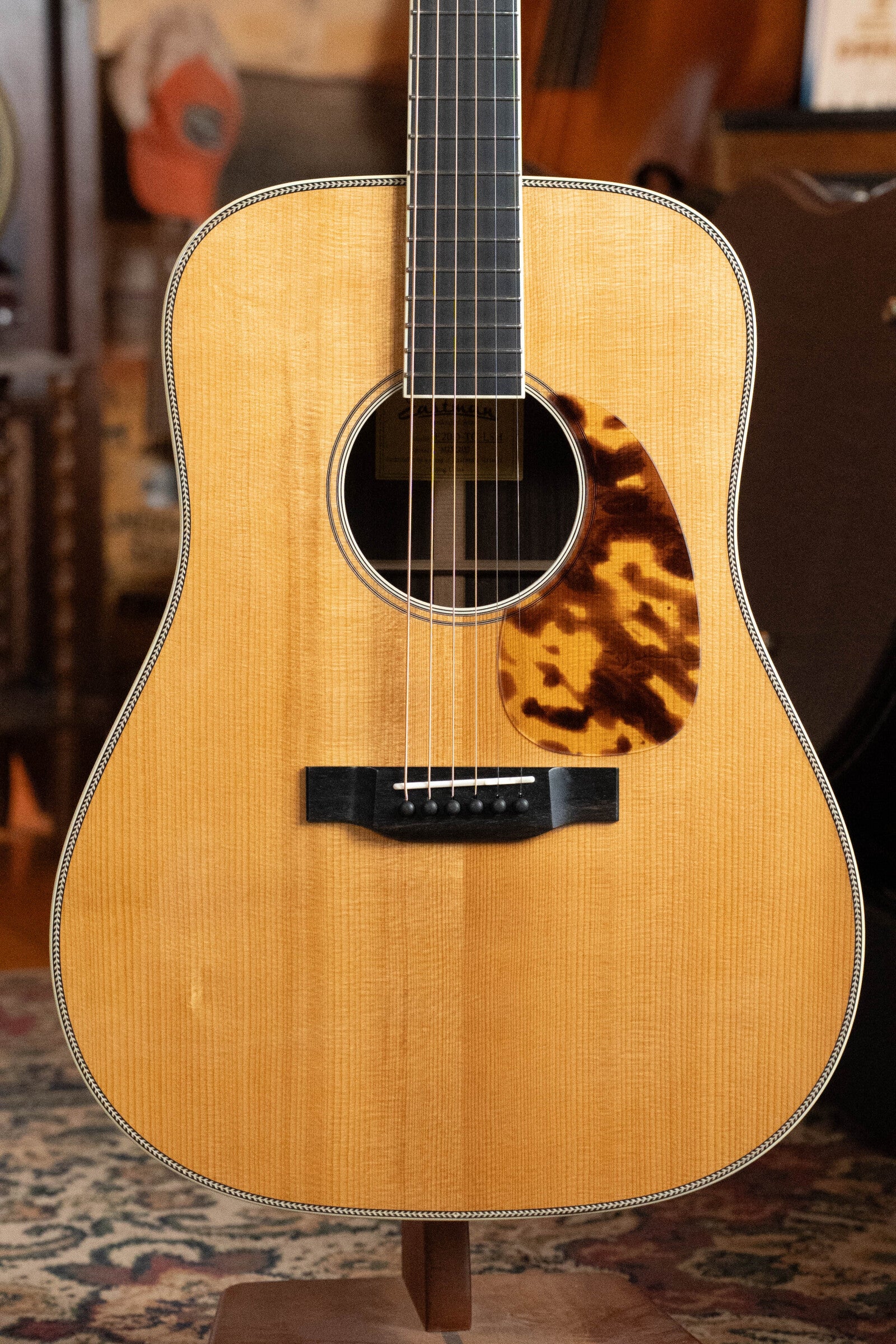 Eastman E20D-LSH-TC Thermo-Cured Adirondack/Rosewood Large Soundhole Dreadnought Acoustic Guitar #2157