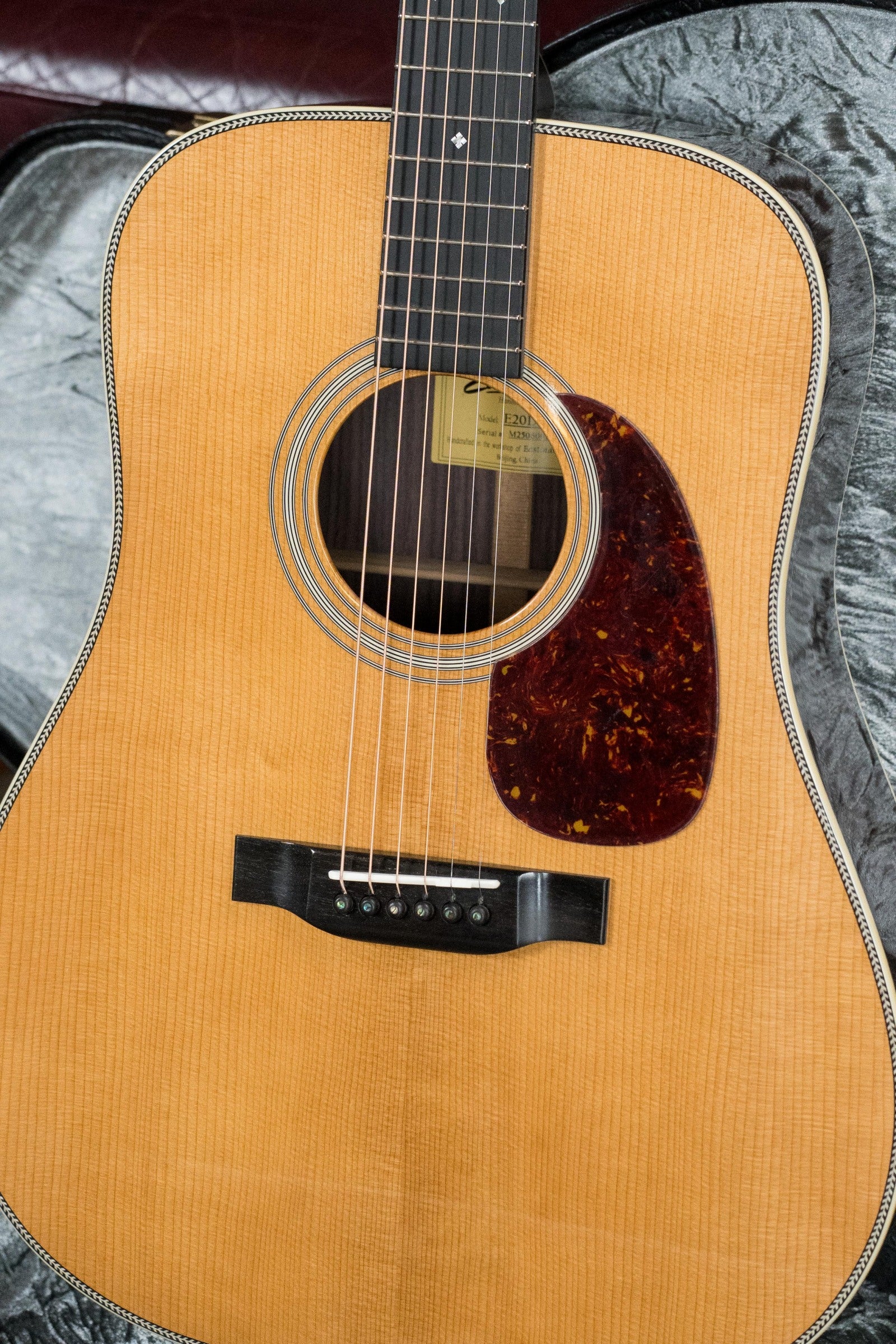 Eastman E20D-TC Thermo-Cured Adirondack/Rosewood Dreadnought Acoustic Guitar #6001