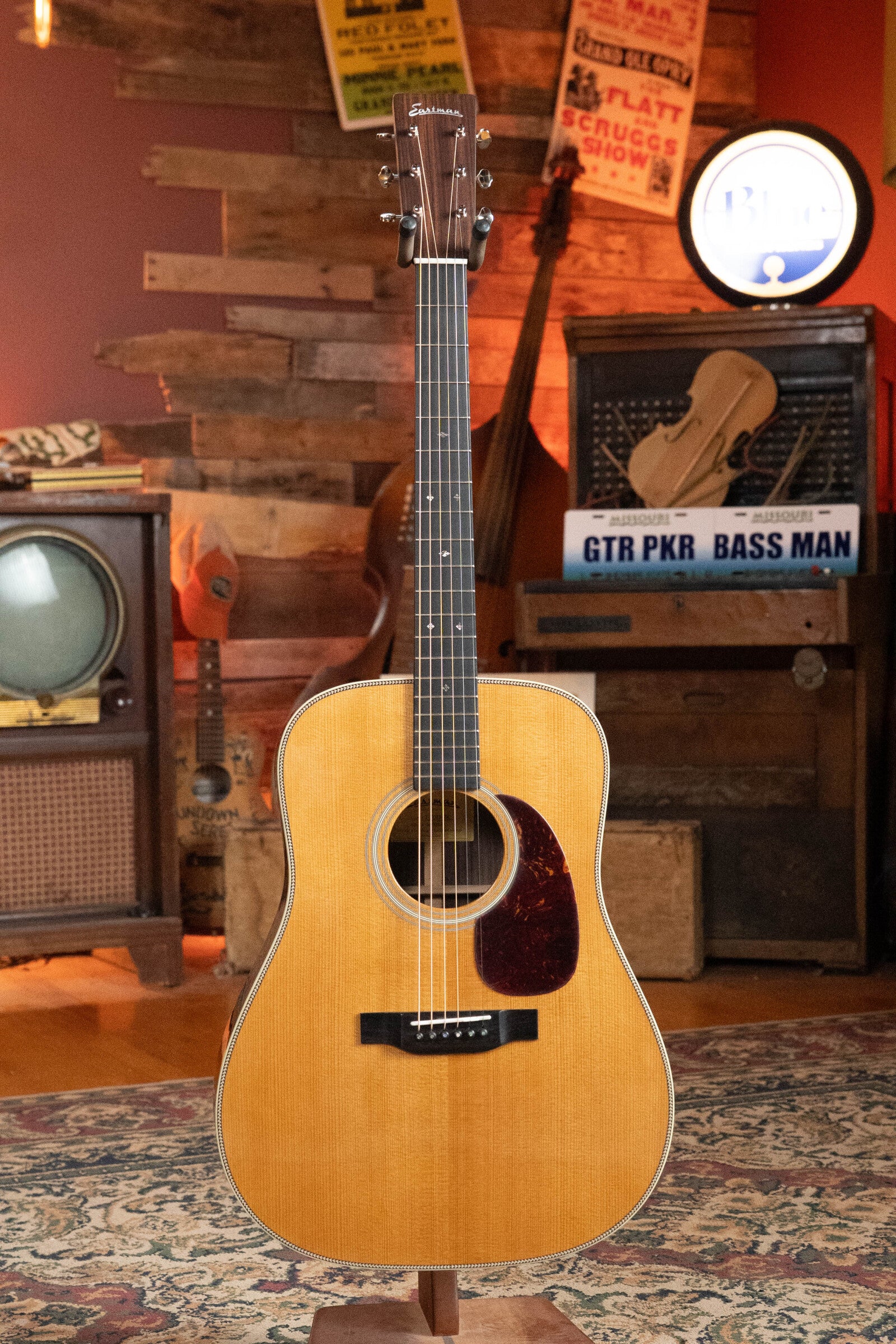 Eastman E20D-TC Thermo-Cured Adirondack/Rosewood Dreadnought Acoustic Guitar #8129