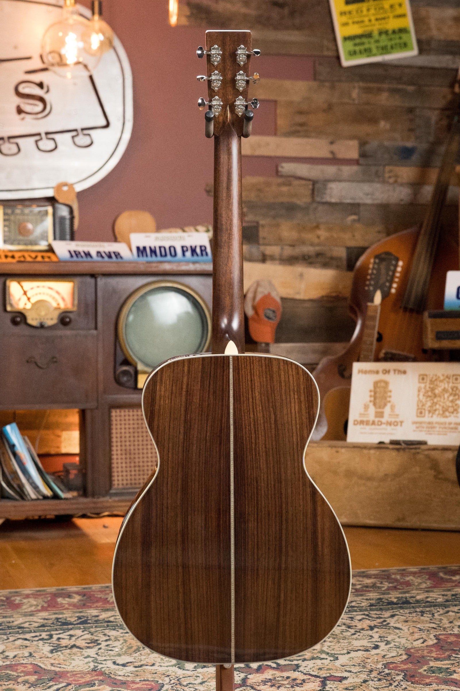 Eastman E20OM-TC-SB Thermo-Cured Adirondack/Rosewood Orchestra Model Acoustic Guitar #6755