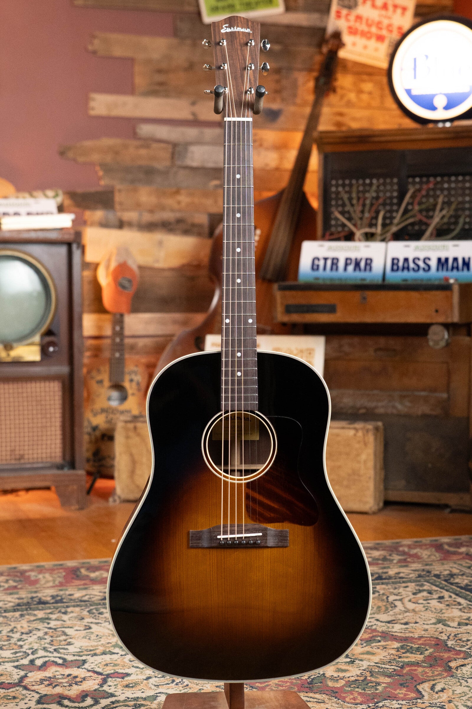 Eastman E20SS-TC Thermo-Cured Adirondack/Rosewood Slope Shoulder Dreadnought Acoustic Guitar #3044