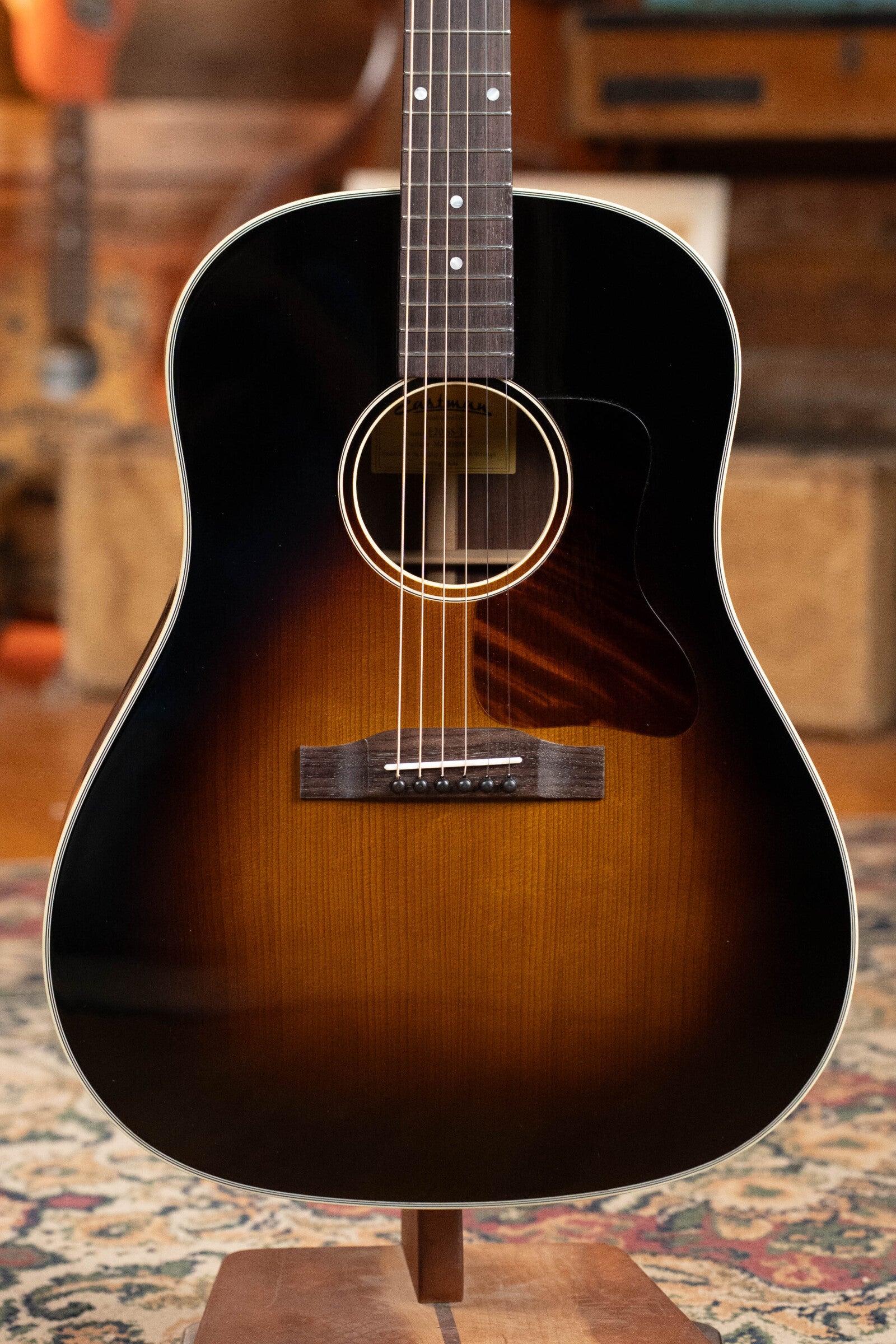 Eastman E20SS-TC Thermo-Cured Adirondack/Rosewood Slope Shoulder Dreadnought Acoustic Guitar #3044