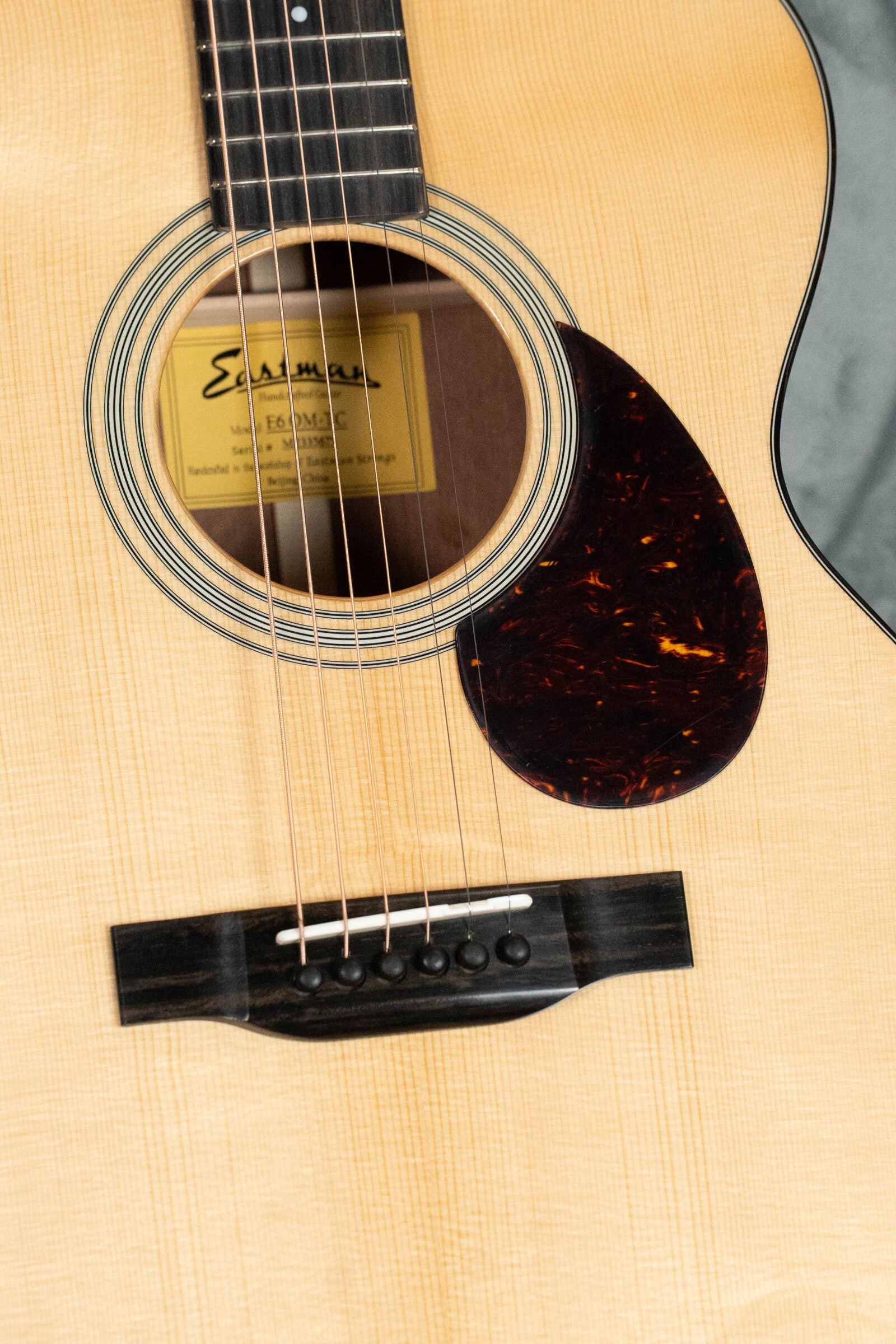 Eastman E6OM-TC Thermo-Cured Sitka/Mahogany Orchestra Model Acoustic Guitar #5675