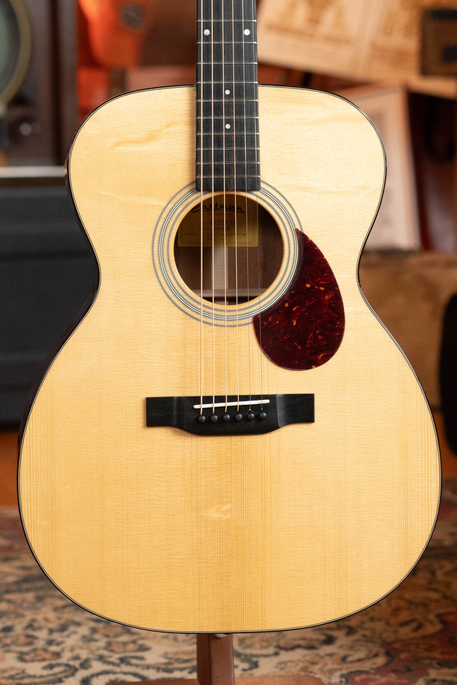 Eastman E6OM-TC Thermo-Cured Sitka/Mahogany Orchestra Model Acoustic Guitar #5907